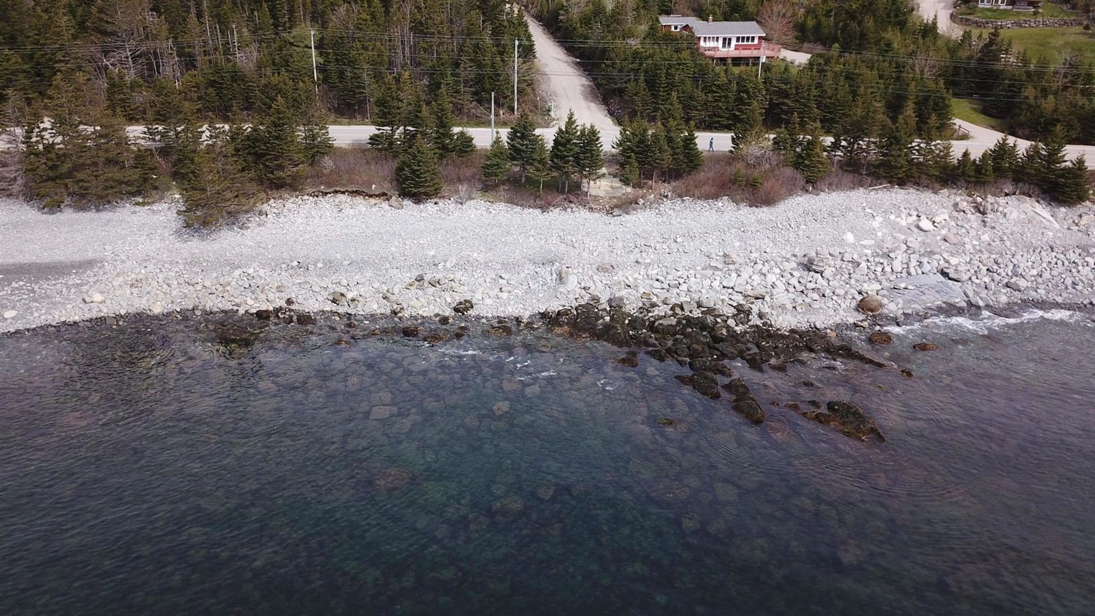 A pic from outside/outdoor area/front of a property/back of a property/a pic from drone, water/lake/river/ocean view for Lot 7 Saddle Island Rd, Bayswater Nova Scotia B0J 1T0