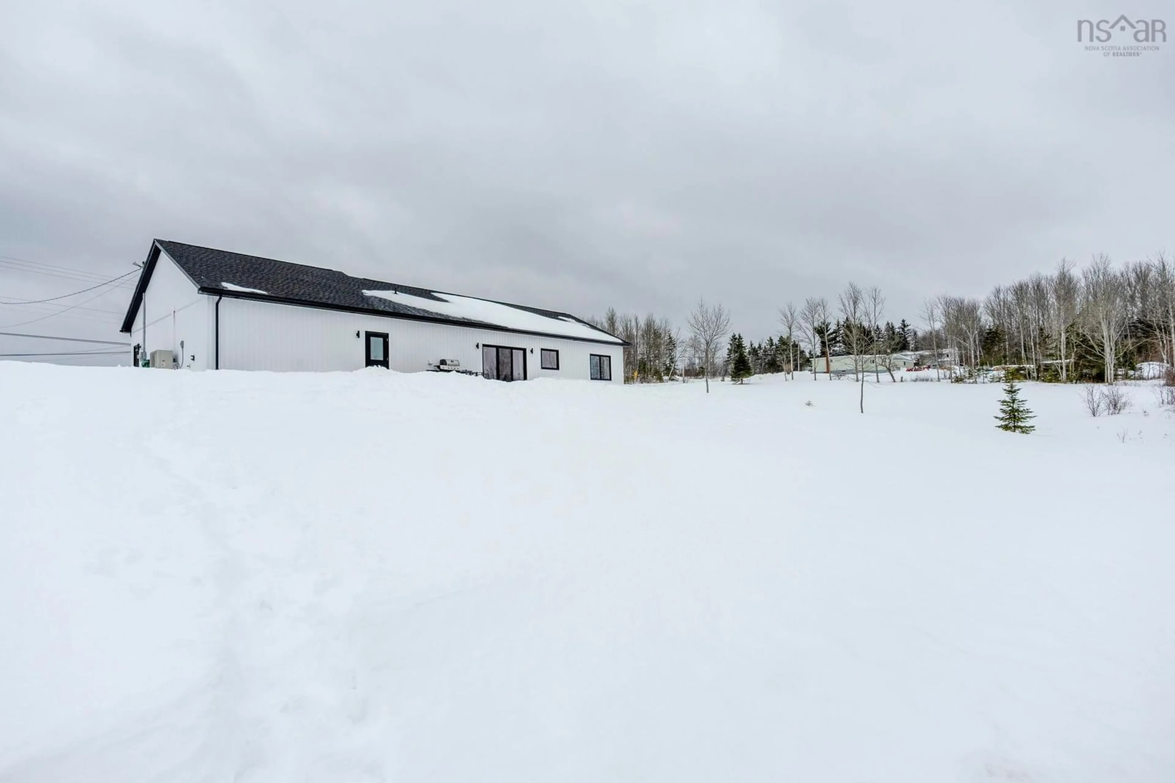 A pic from outside/outdoor area/front of a property/back of a property/a pic from drone, building for 573 236 Hwy, Scotch Village Nova Scotia B0N 2A0