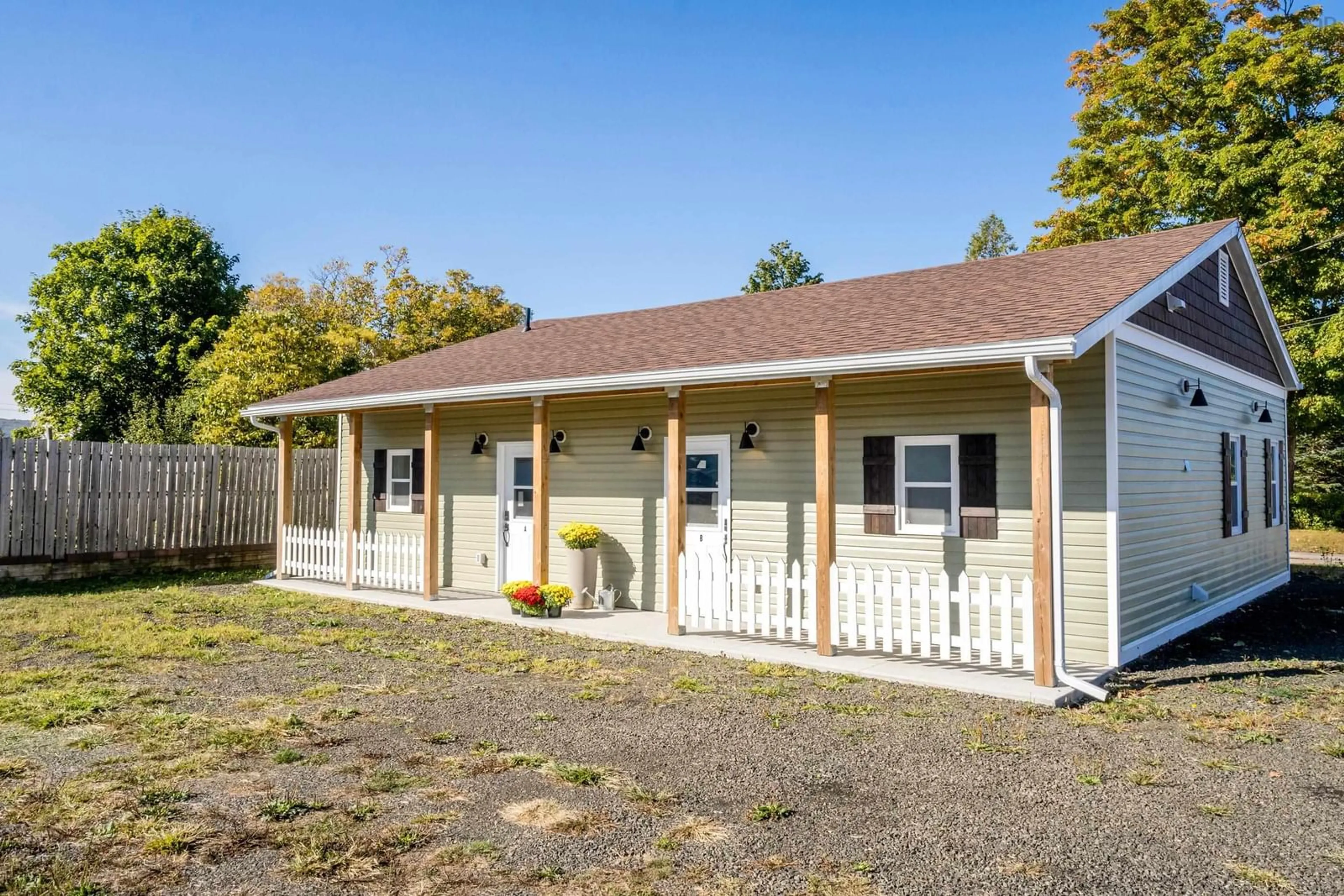 Home with vinyl exterior material, street for 17 Mckenna St, Bridgetown Nova Scotia B0S 1C0