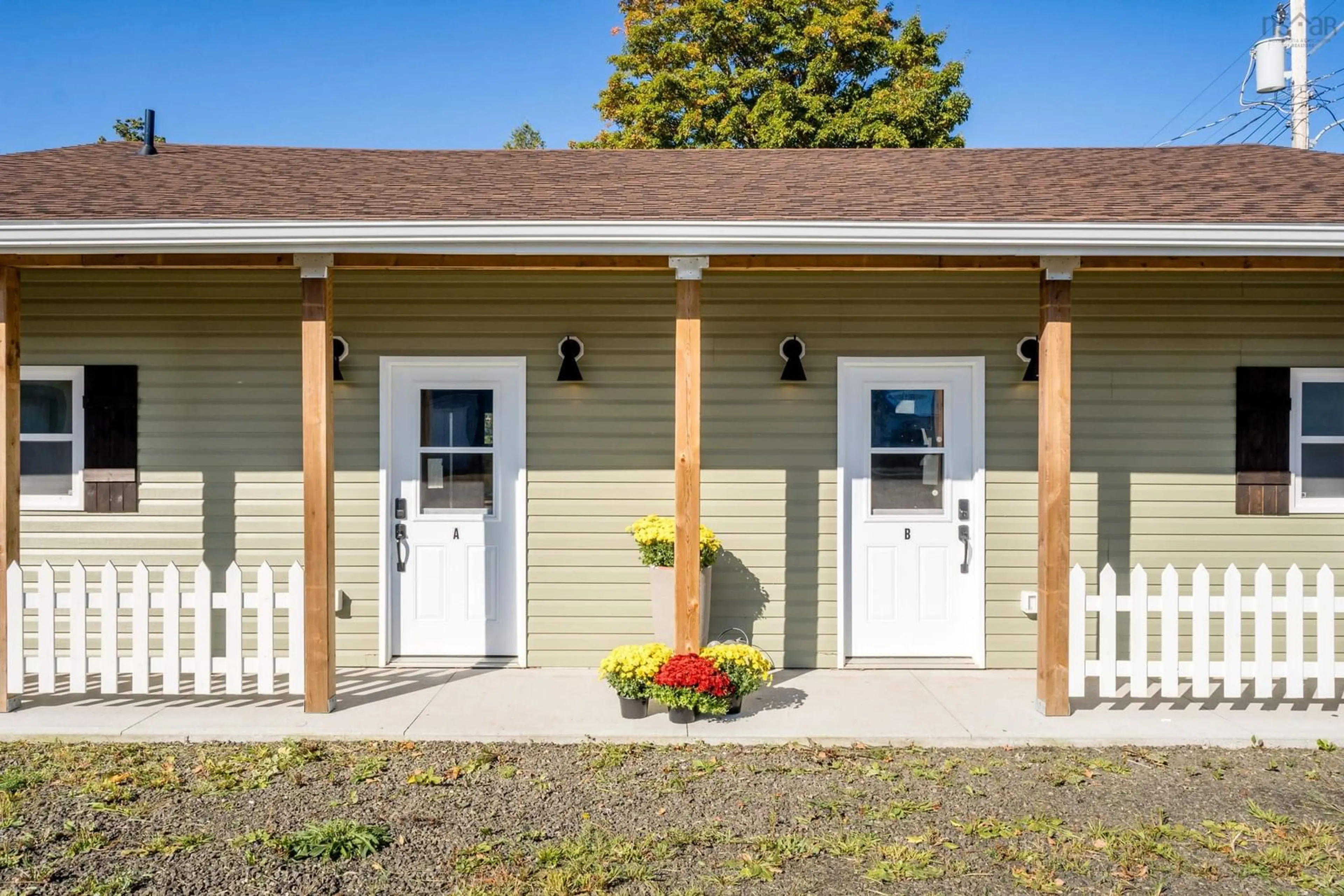 Patio, street for 17 Mckenna St, Bridgetown Nova Scotia B0S 1C0