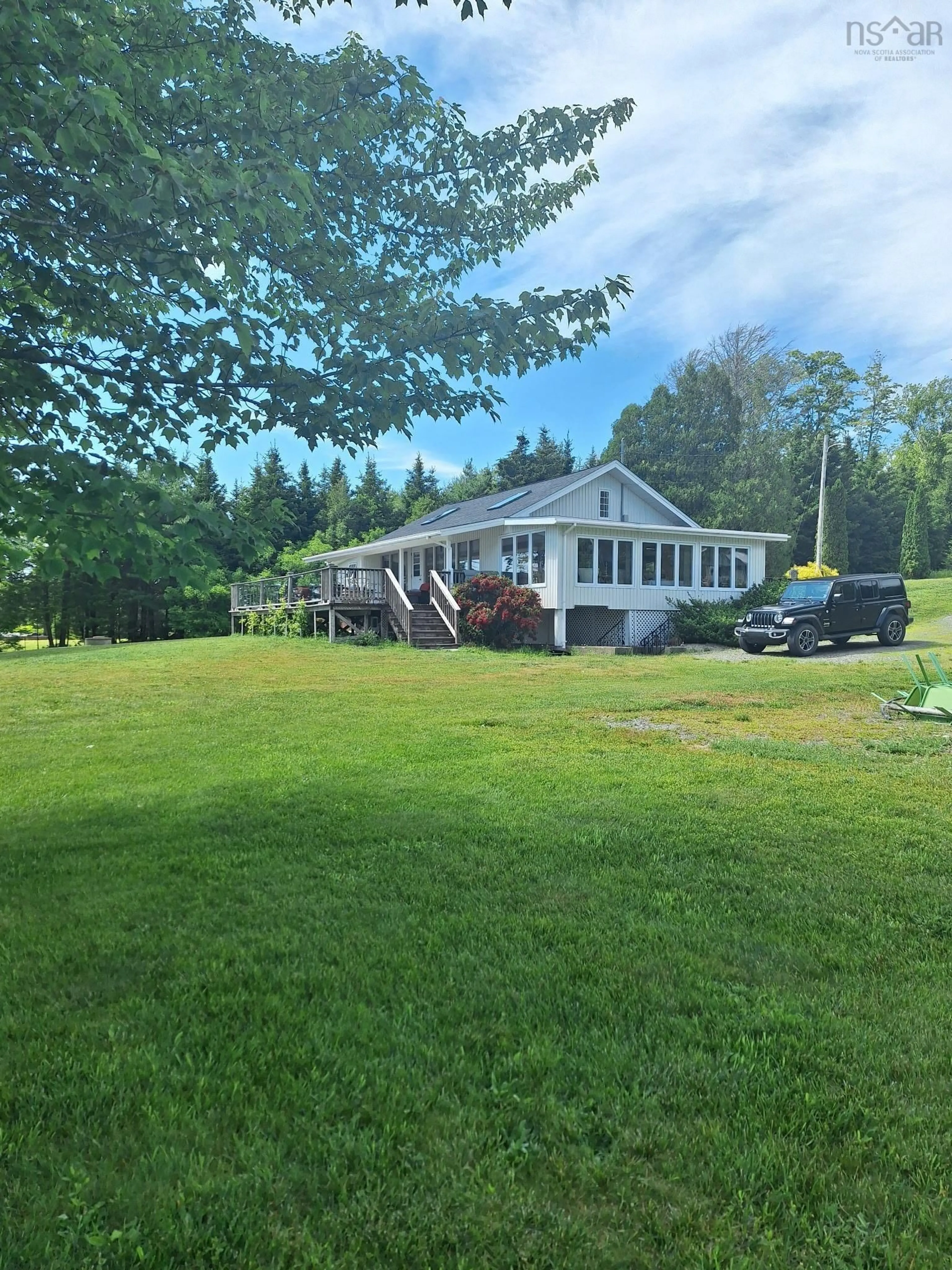 A pic from outside/outdoor area/front of a property/back of a property/a pic from drone, unknown for 267 Victor Lake Estates Rd, Church Point Nova Scotia B0W 1M0