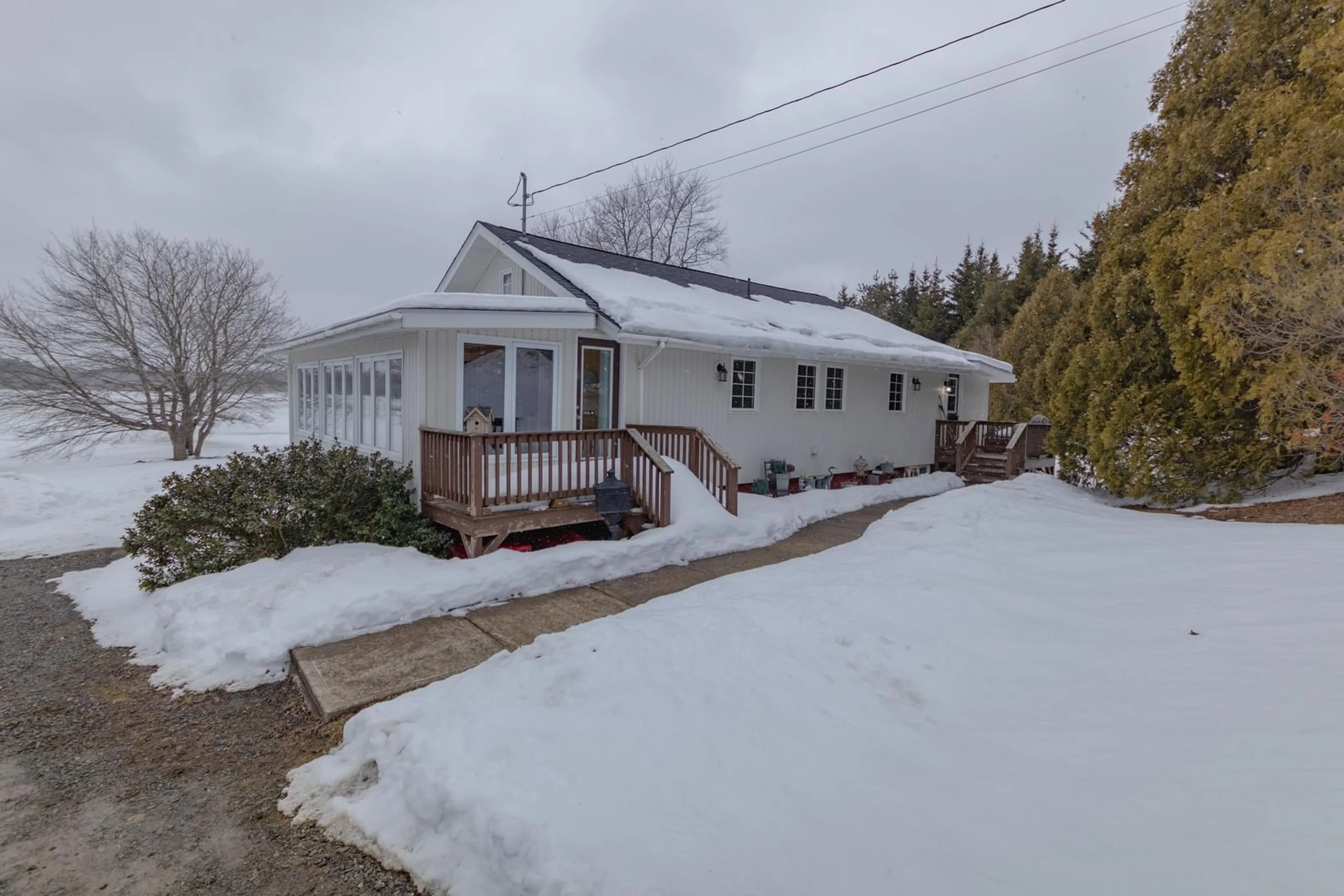 A pic from outside/outdoor area/front of a property/back of a property/a pic from drone, street for 267 Victor Lake Estates Rd, Church Point Nova Scotia B0W 1M0