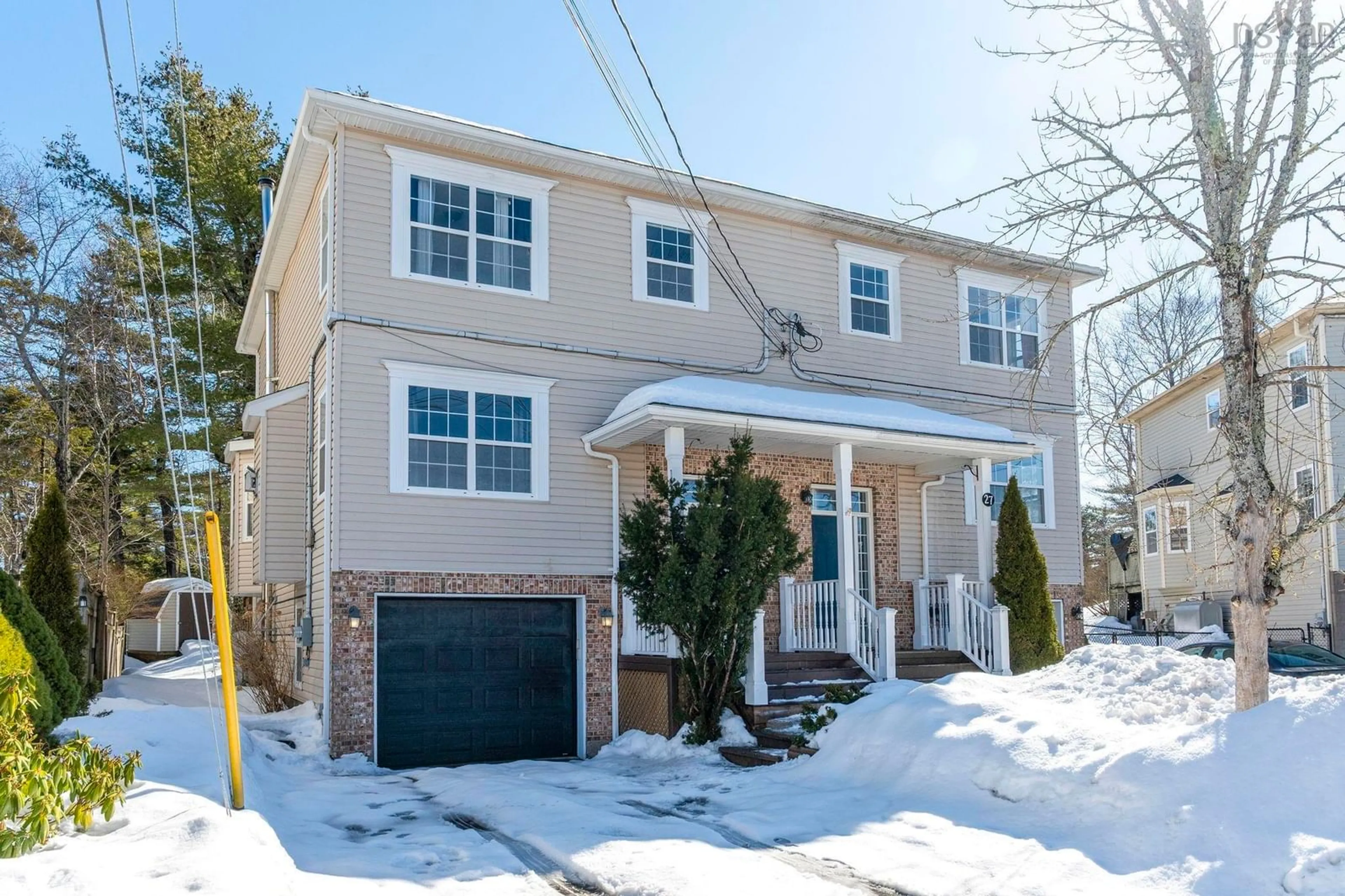 Home with brick exterior material, street for 29 Jon Jacques Crt, Bedford Nova Scotia B4A 4H1