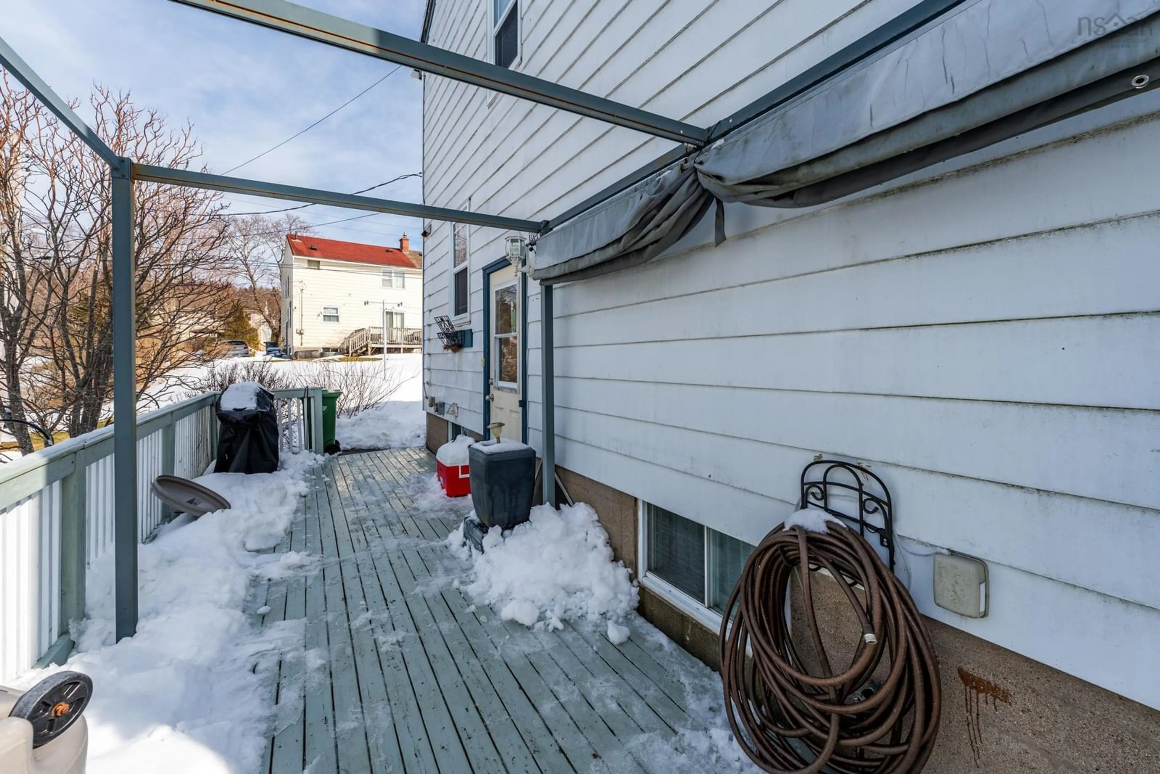 Patio, street for 122 Cote Des Neiges Rd, Cornwallis Park Nova Scotia B0S 1H0