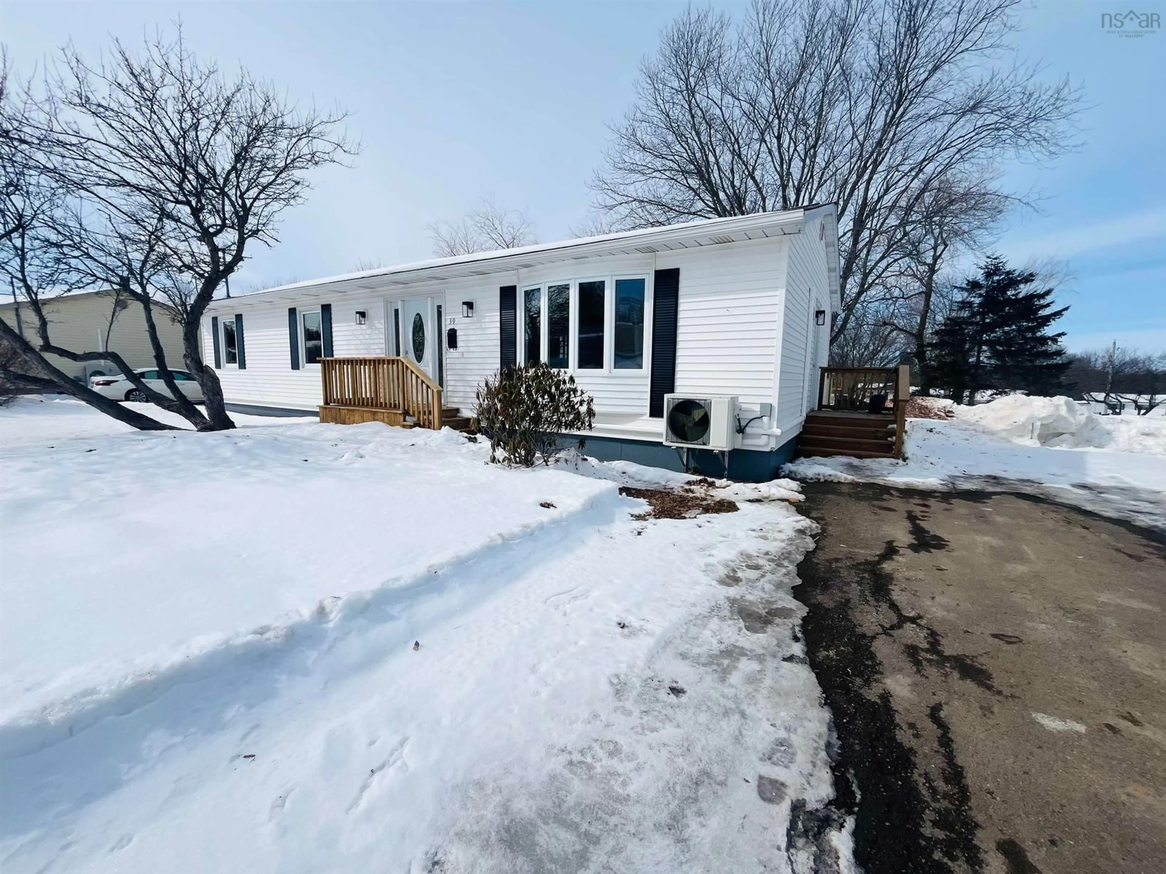 A pic from outside/outdoor area/front of a property/back of a property/a pic from drone, street for 39 Rogers Ave, Amherst Nova Scotia B4H 2J7