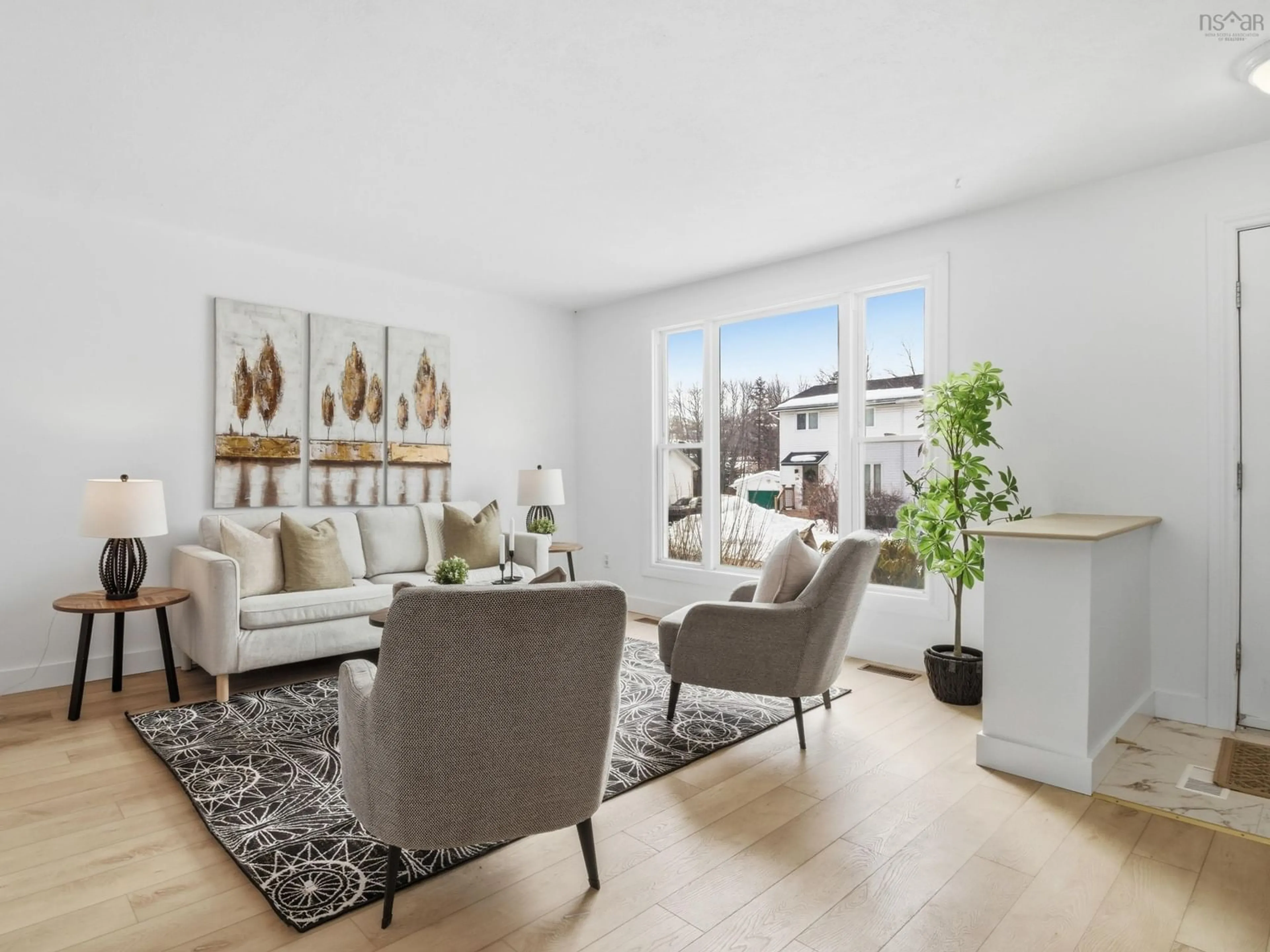 Living room with furniture, unknown for 29 Lynnville Dr, Lower Sackville Nova Scotia B4C 2H7