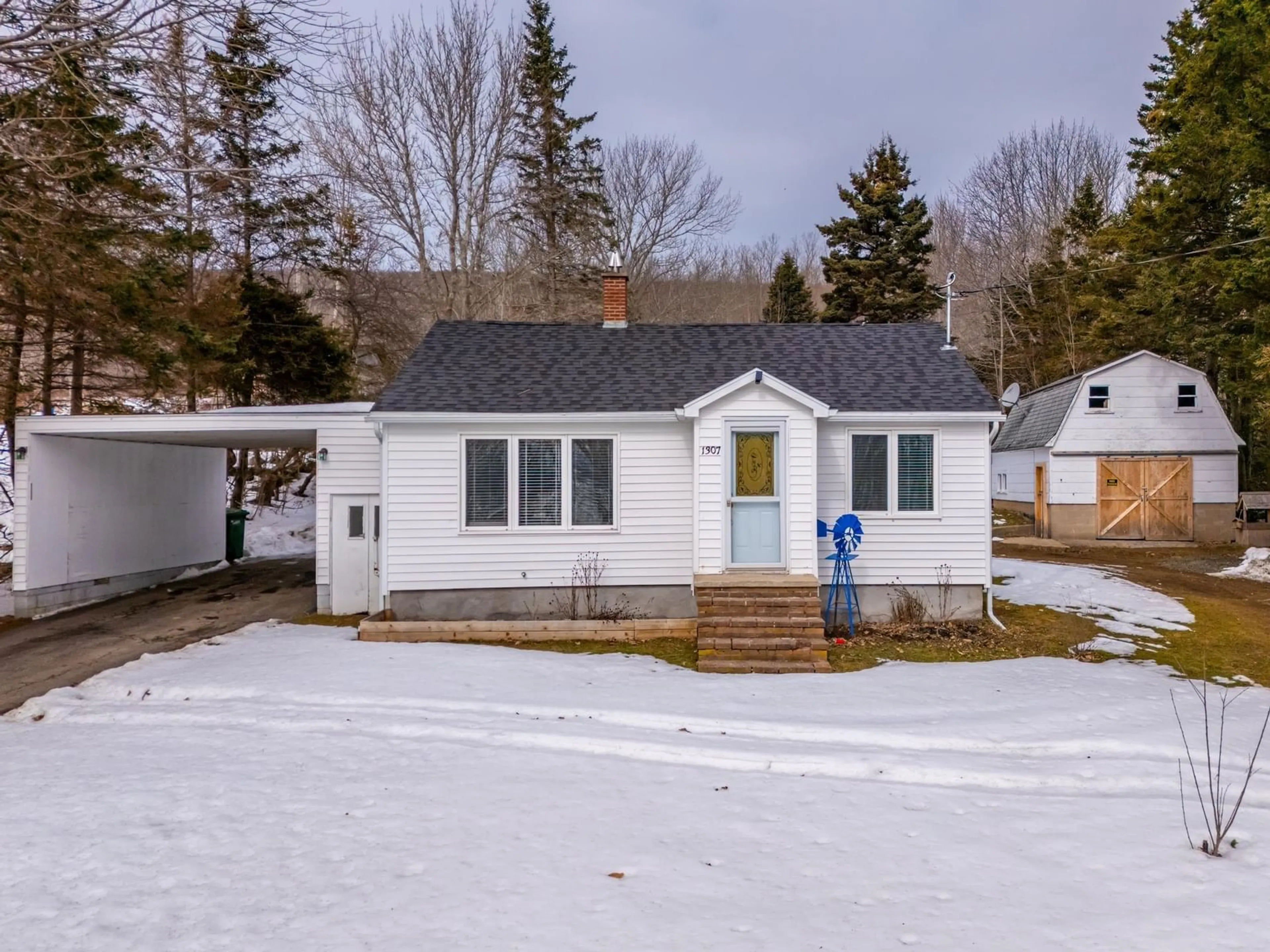 A pic from outside/outdoor area/front of a property/back of a property/a pic from drone, street for 1307 Granville Rd, Port Wade Nova Scotia B0S 1A0