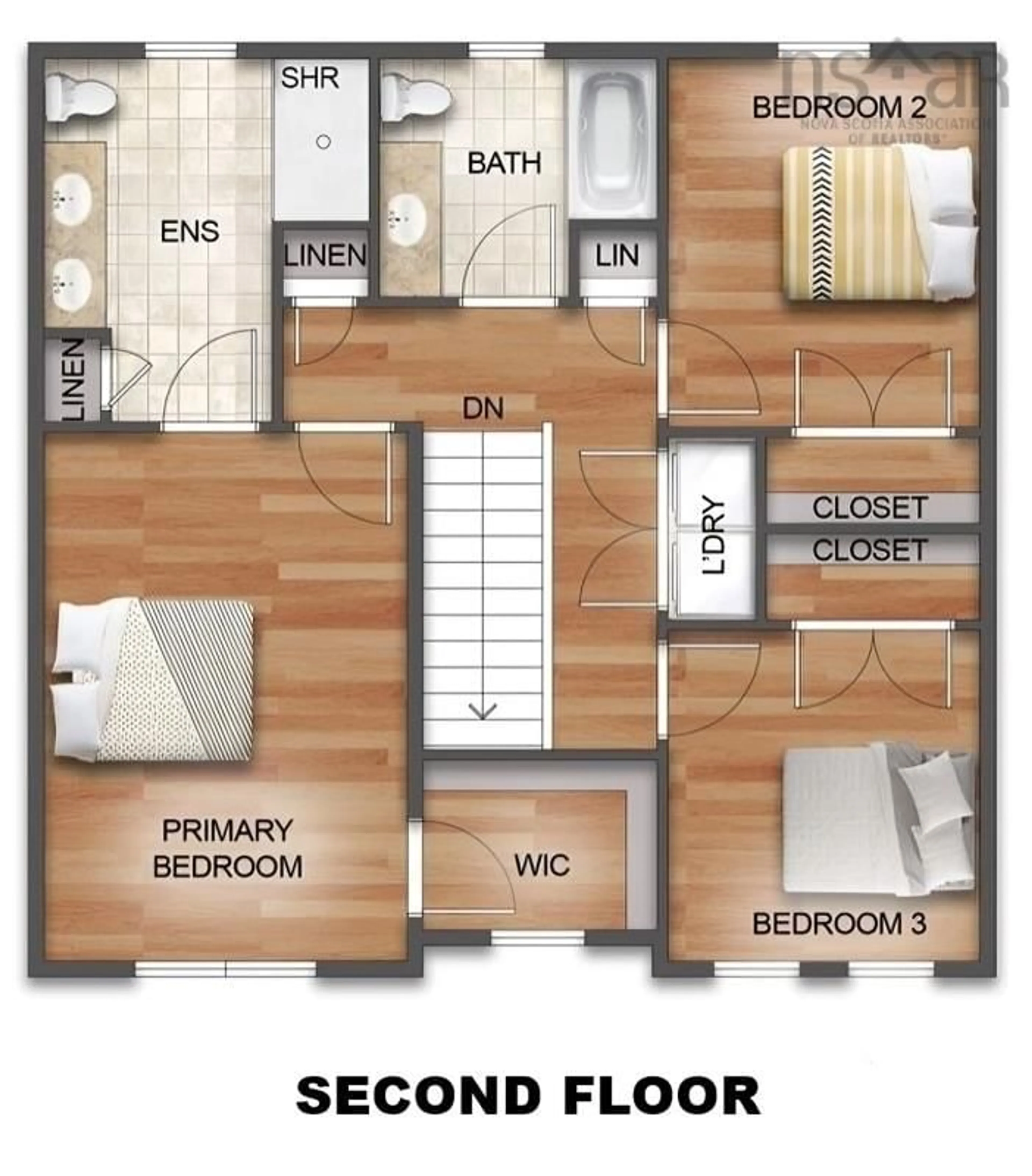 Floor plan for 23 Noonan Lake Lane #Lot, Simms Settlement Nova Scotia B0J 1T0