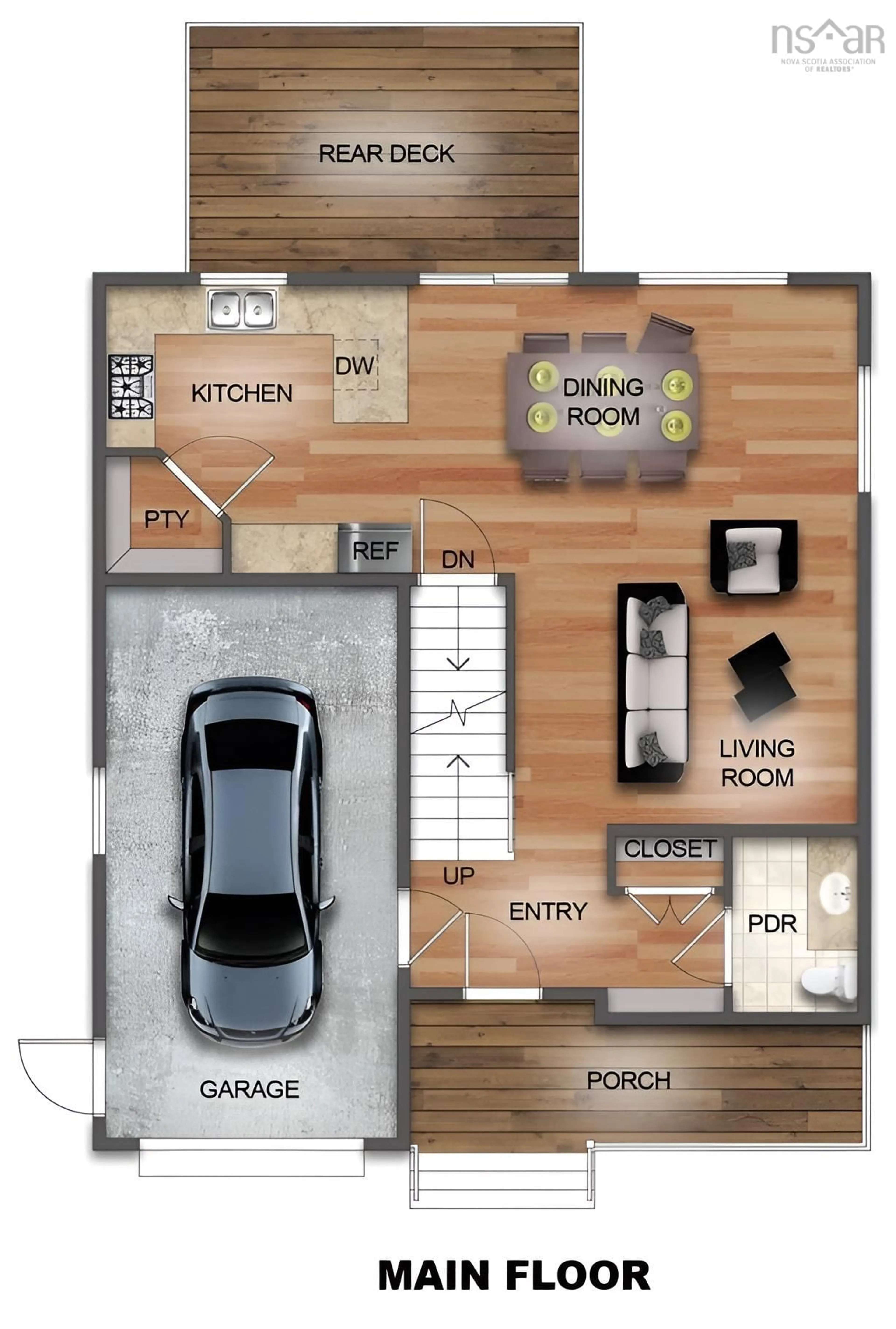 Floor plan for 23 Noonan Lake Lane #Lot, Simms Settlement Nova Scotia B0J 1T0
