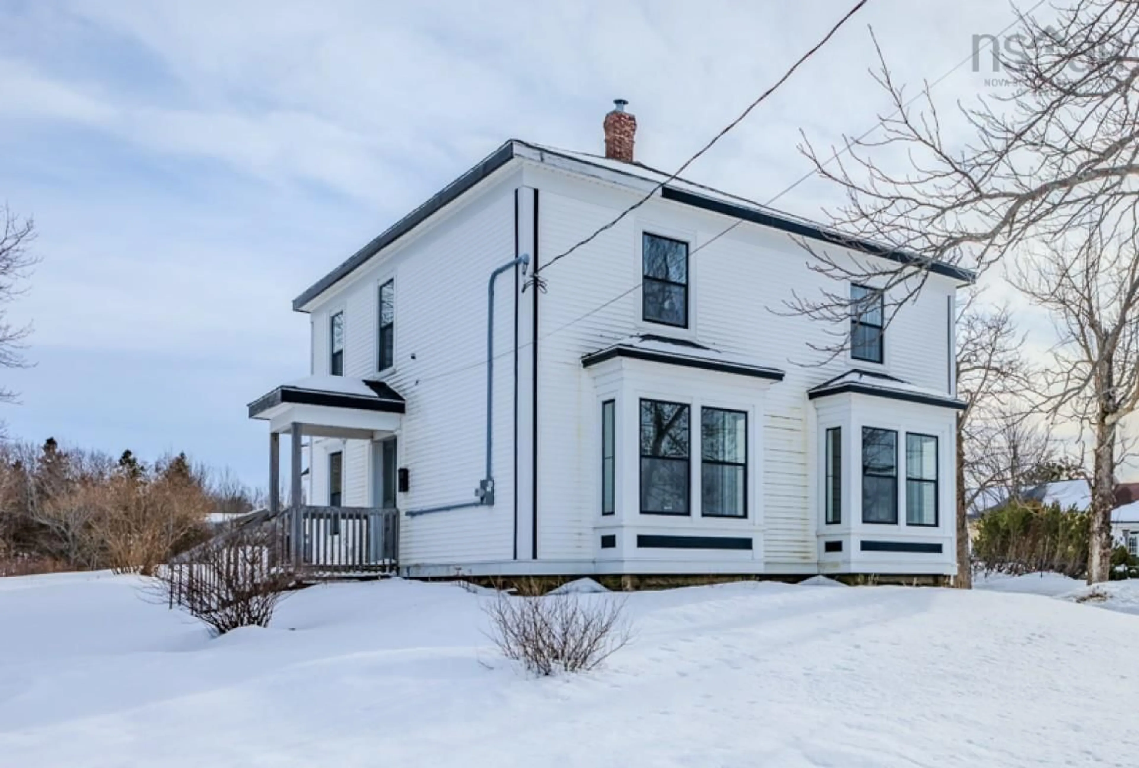 A pic from outside/outdoor area/front of a property/back of a property/a pic from drone, building for 13836 Highway #6, Wallace Nova Scotia B0K 1Y0