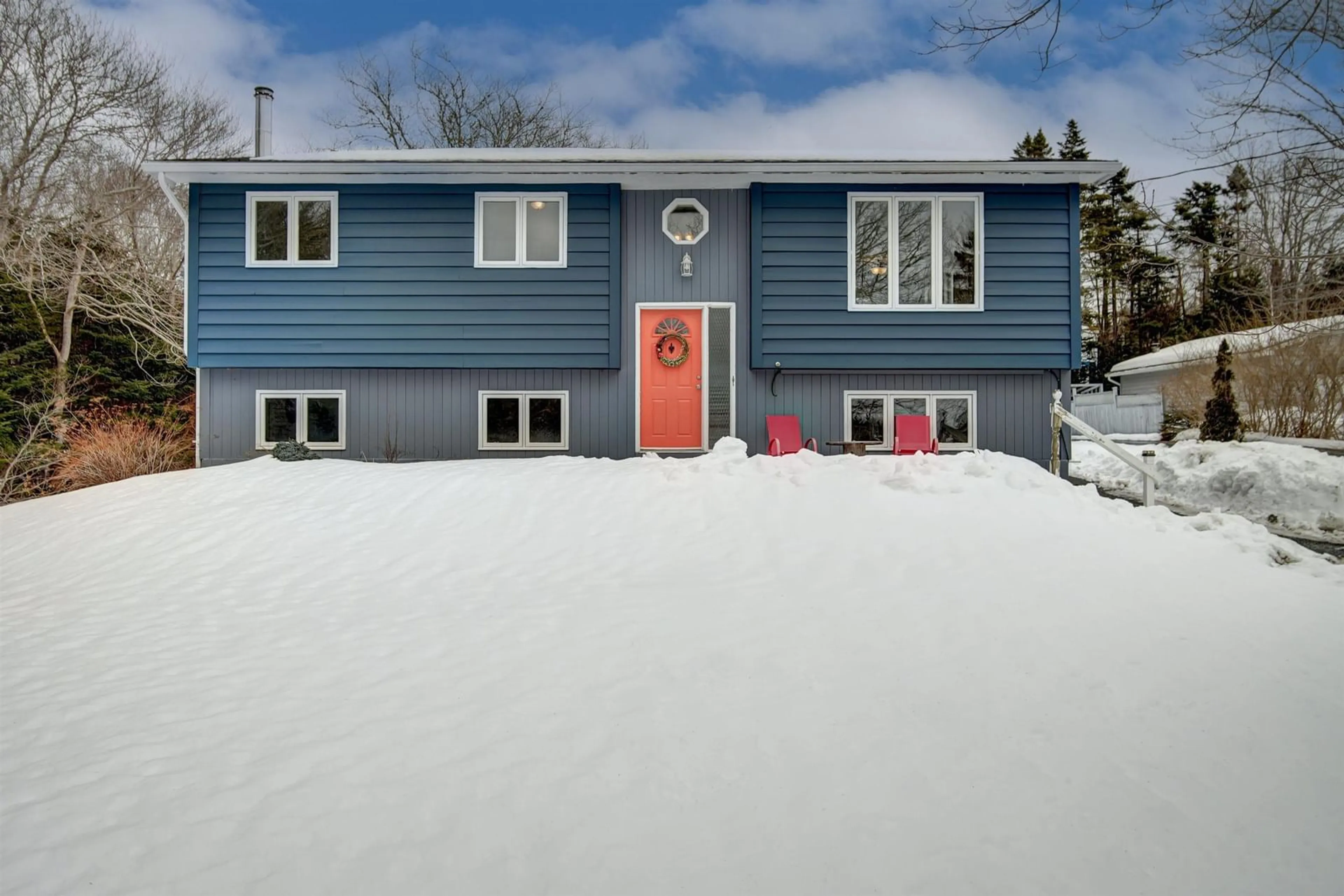 A pic from outside/outdoor area/front of a property/back of a property/a pic from drone, street for 37 Mahar Dr, Shad Bay Nova Scotia B3T 2B6
