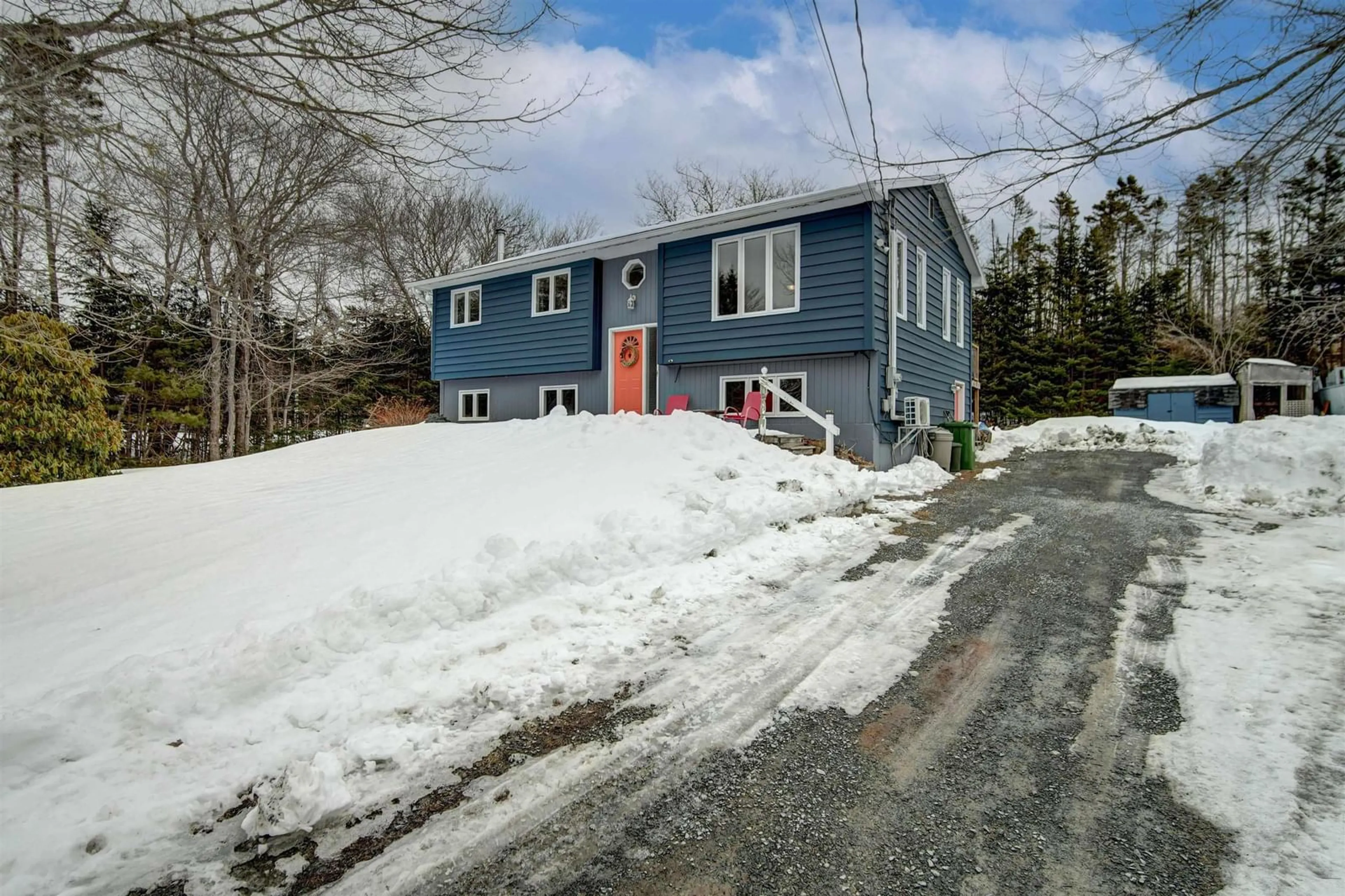 A pic from outside/outdoor area/front of a property/back of a property/a pic from drone, street for 37 Mahar Dr, Shad Bay Nova Scotia B3T 2B6