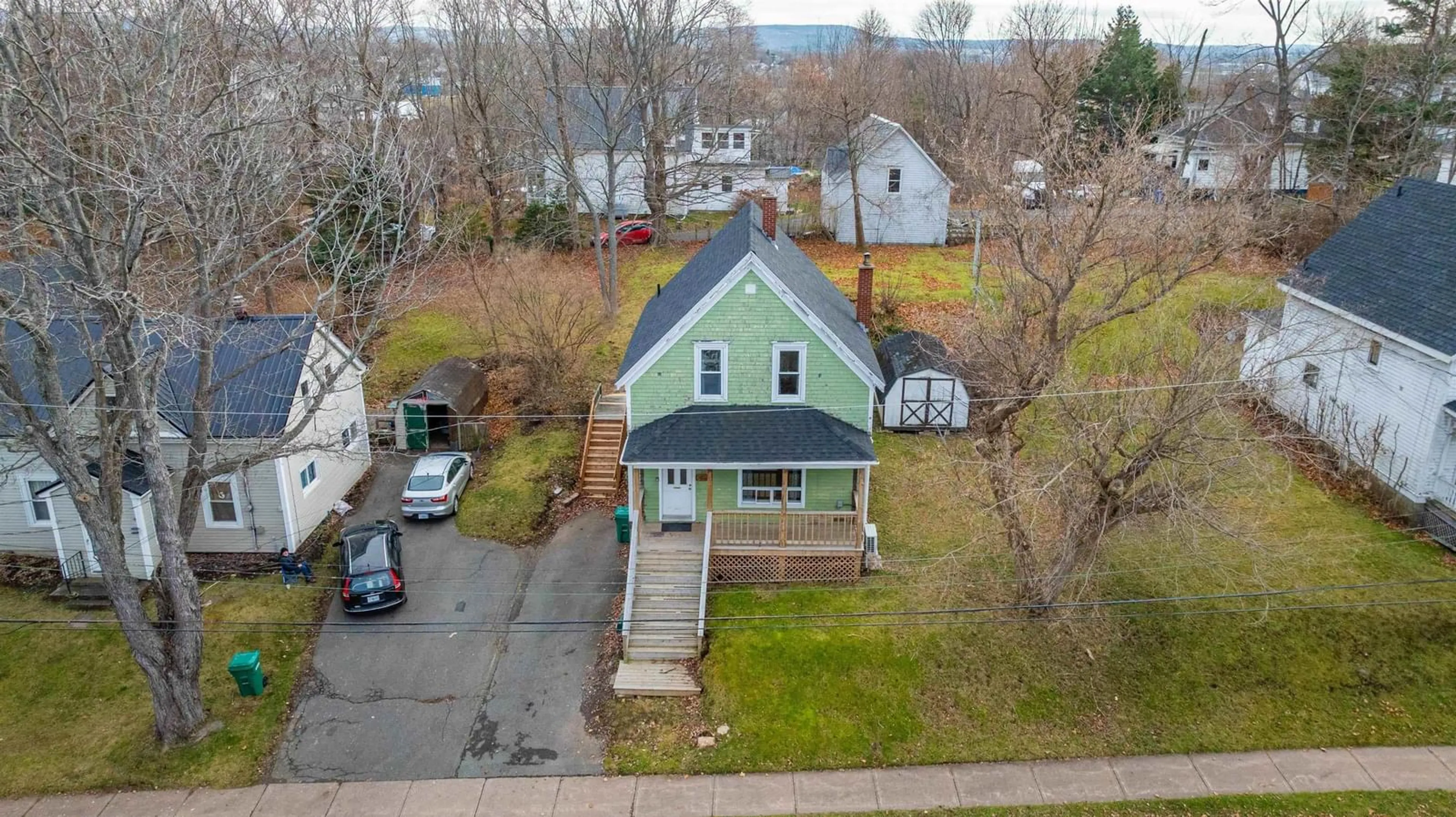 A pic from outside/outdoor area/front of a property/back of a property/a pic from drone, street for 62 Maple Ave, New Glasgow Nova Scotia B2H 2B2