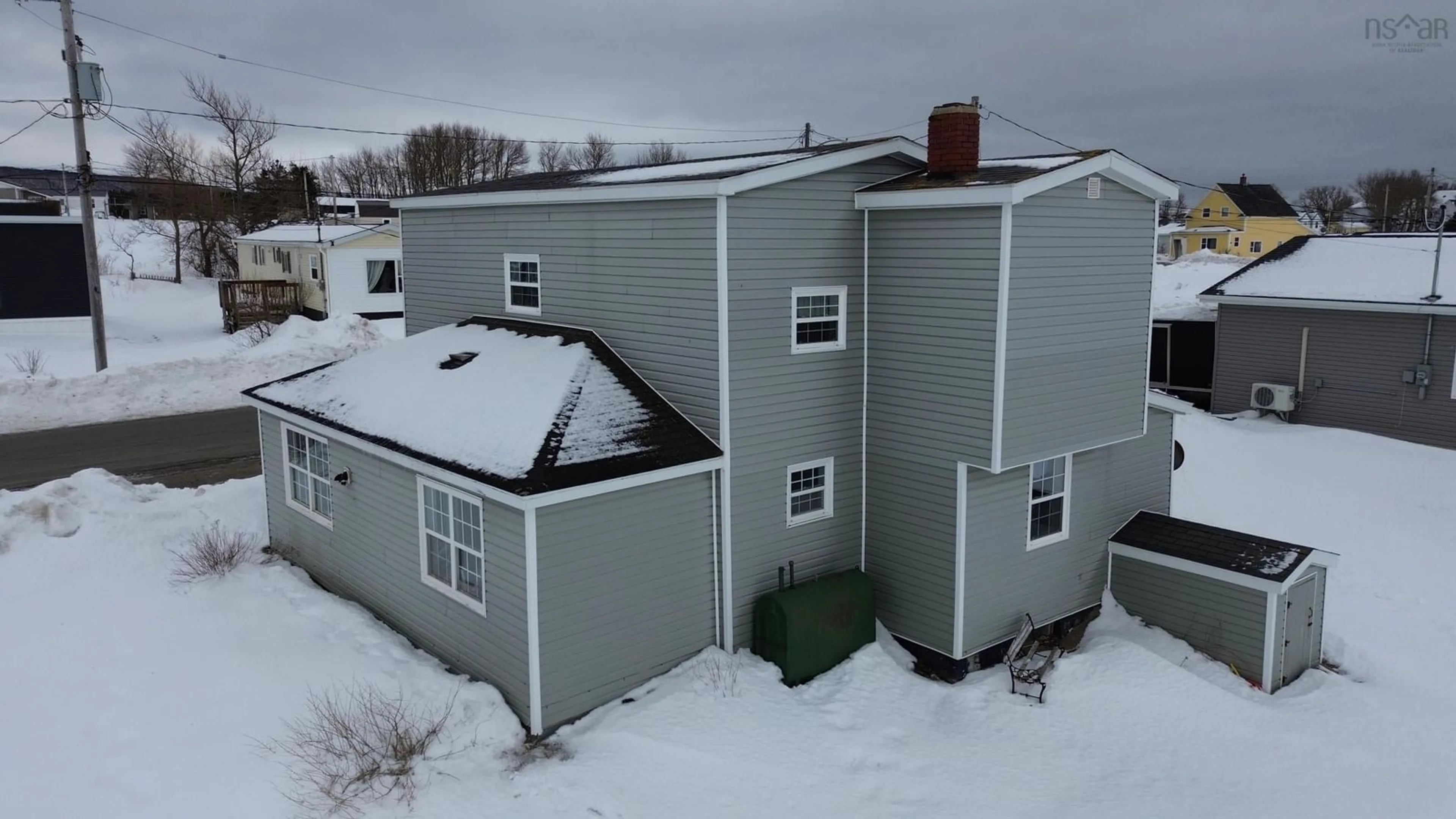 A pic from outside/outdoor area/front of a property/back of a property/a pic from drone, building for 69 Campbell St, Inverness Nova Scotia B0E 1N0