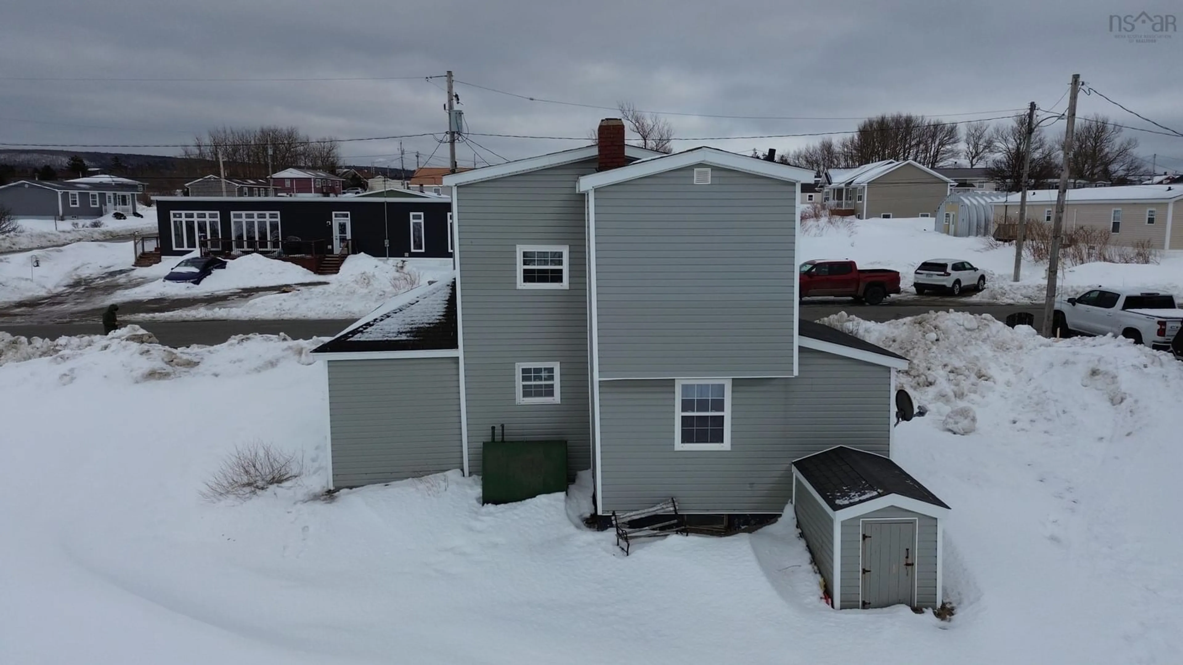 A pic from outside/outdoor area/front of a property/back of a property/a pic from drone, unknown for 69 Campbell St, Inverness Nova Scotia B0E 1N0