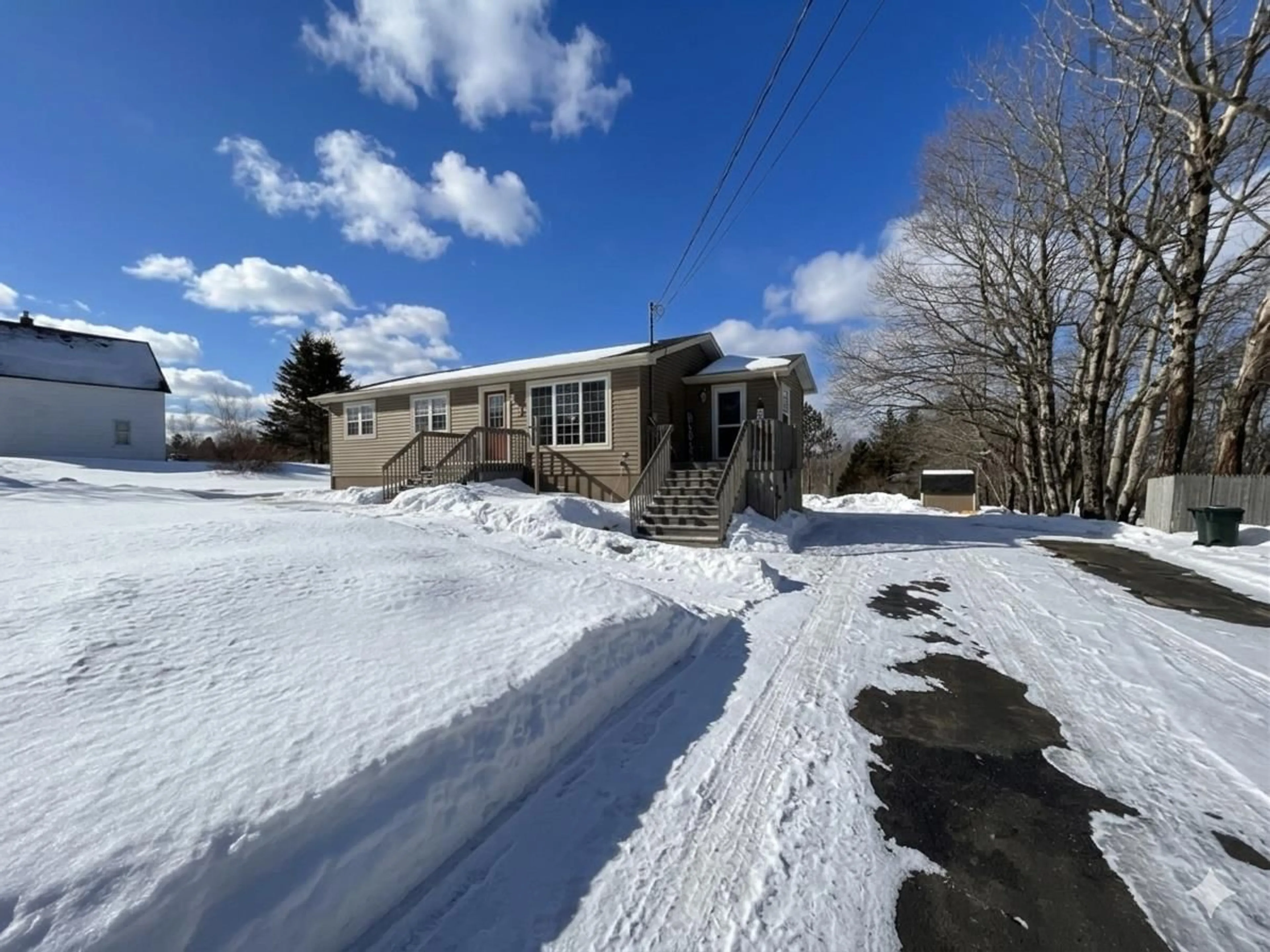 A pic from outside/outdoor area/front of a property/back of a property/a pic from drone, street for 93 Herrett Rd, Springhill Nova Scotia B0M 1X0