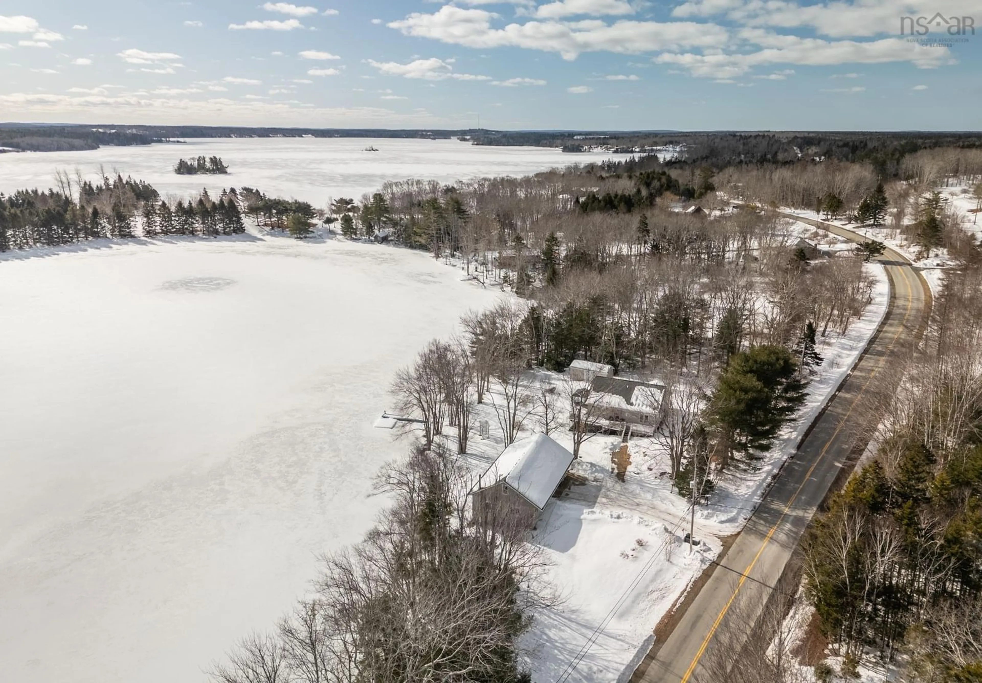 A pic from outside/outdoor area/front of a property/back of a property/a pic from drone, water/lake/river/ocean view for 1380 Raynardton Rd, Raynardton Nova Scotia B0W 3M0