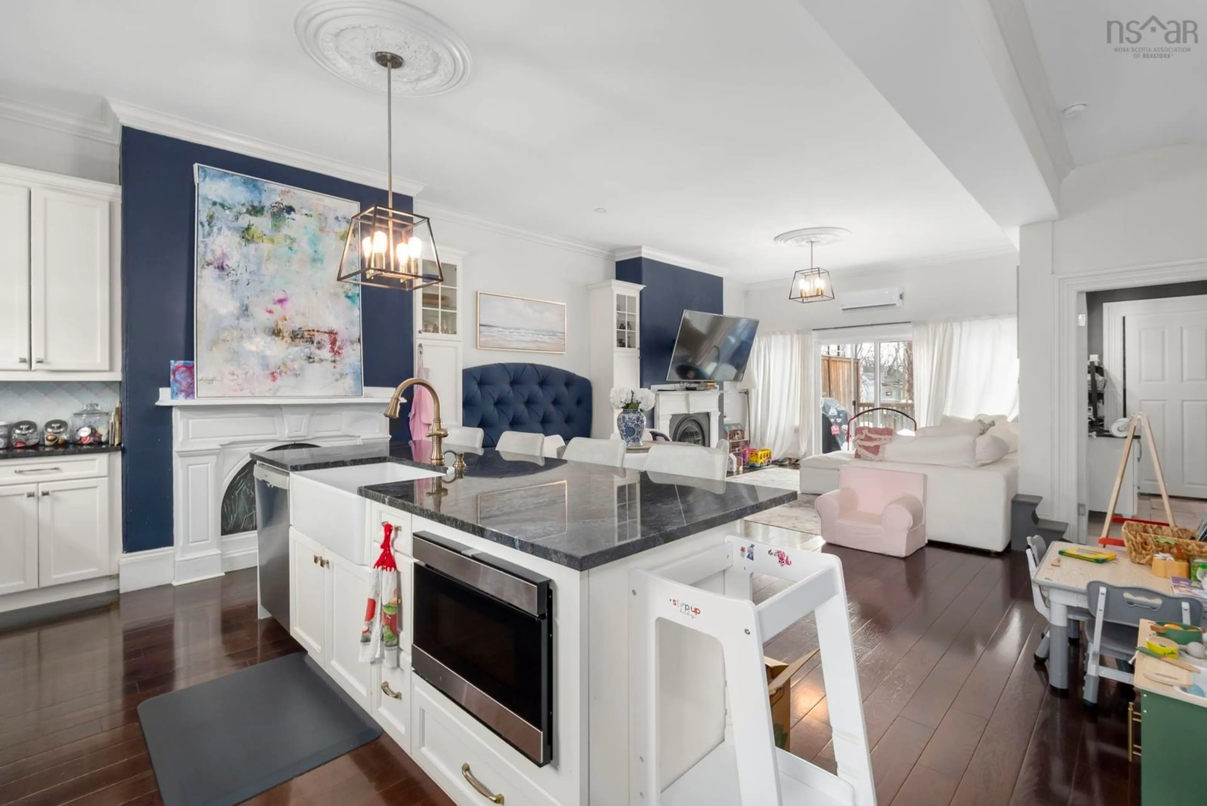 Open concept kitchen, unknown for 6028/6030 Cunard St, Halifax Nova Scotia B3K 1E5