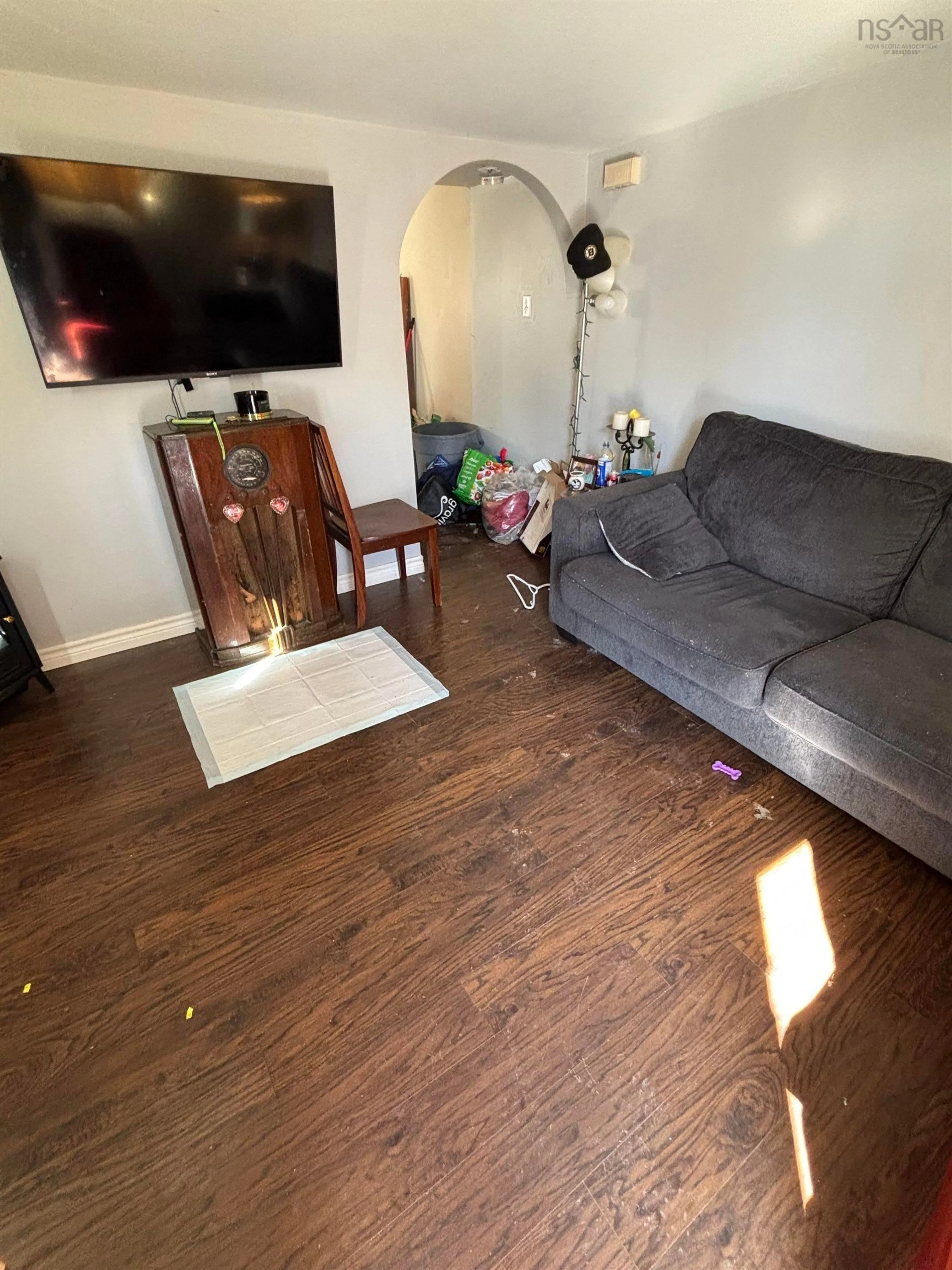 Living room with furniture, unknown for 8-10 Merritt Lane, North Sydney Nova Scotia B2A 0E1