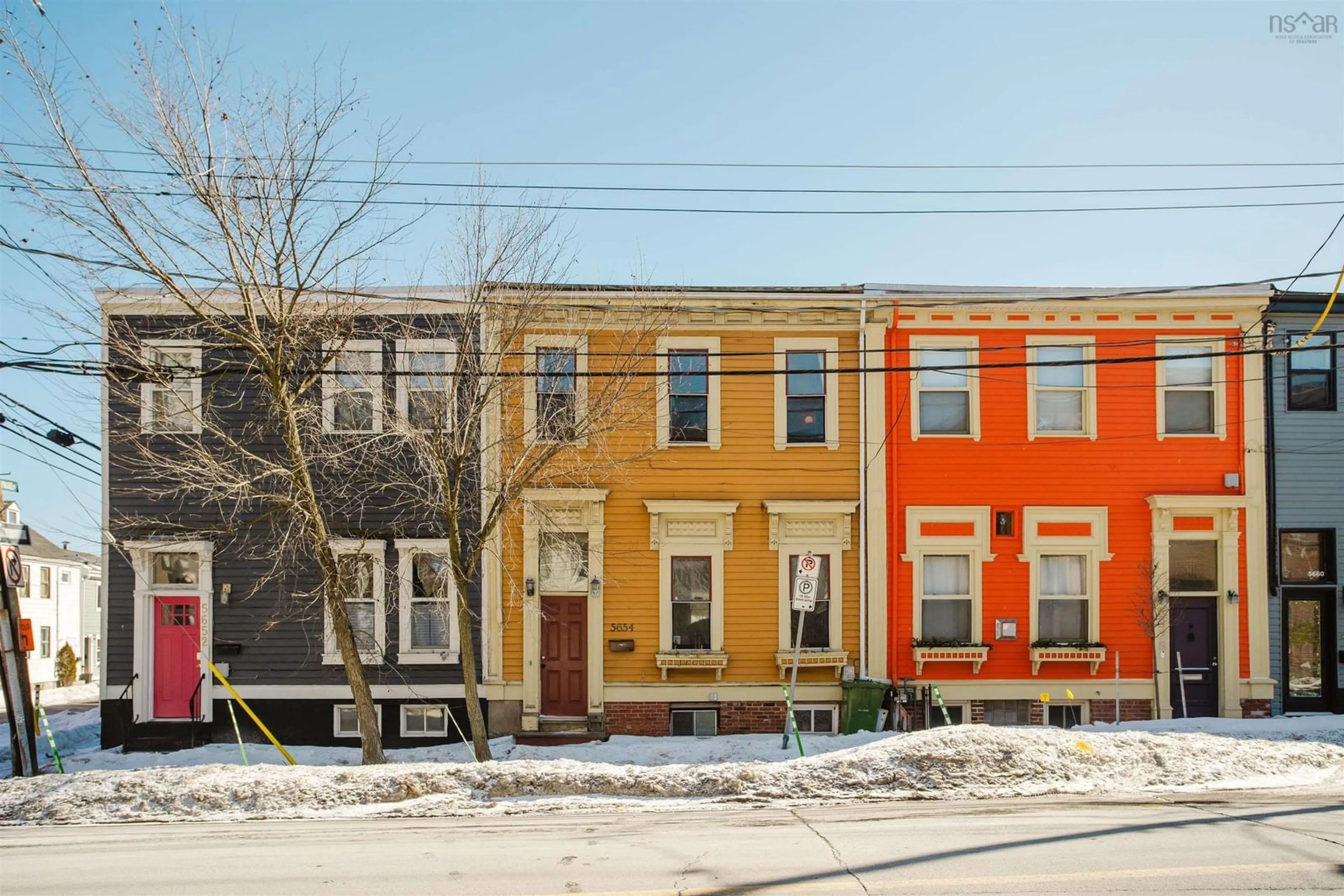 Home with brick exterior material, street for 5654 Nora Bernard St, Halifax Nova Scotia B3K 1B5