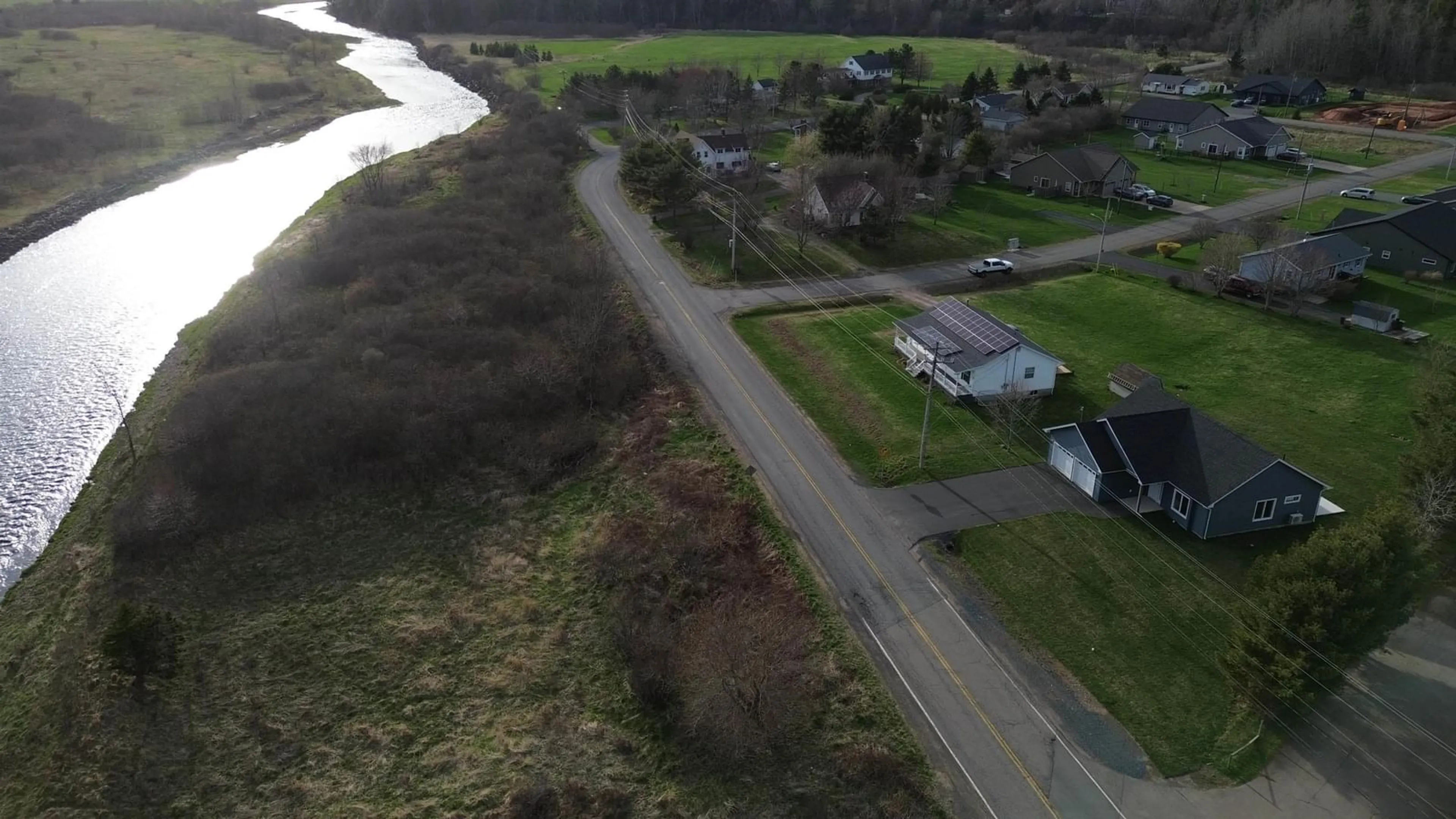 A pic from outside/outdoor area/front of a property/back of a property/a pic from drone, unknown for 259 Old Courthouse Branch Rd, Salmon River Nova Scotia B6L 3J2