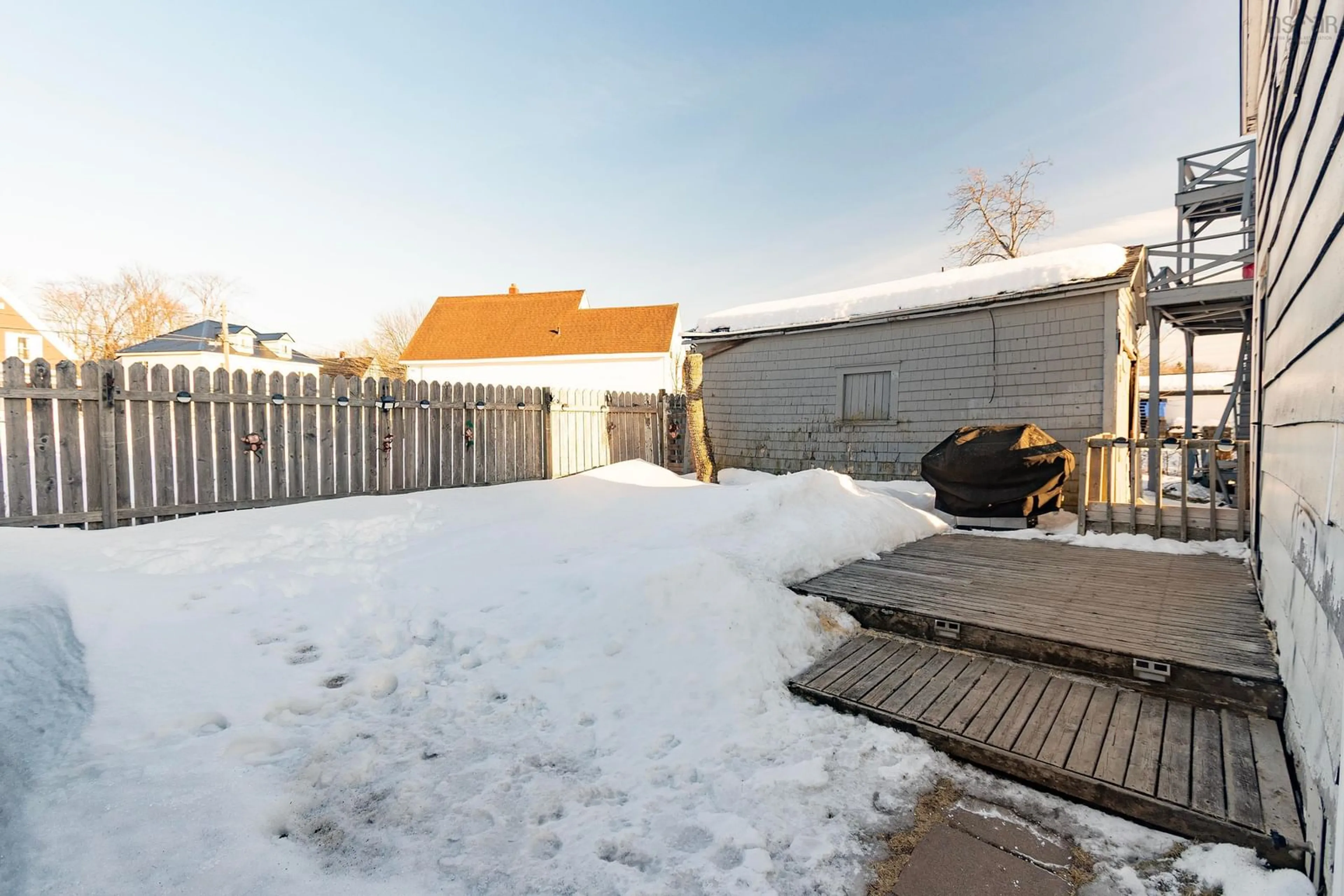 Patio, street for 12 Albion St, Amherst Nova Scotia B4H 2V5