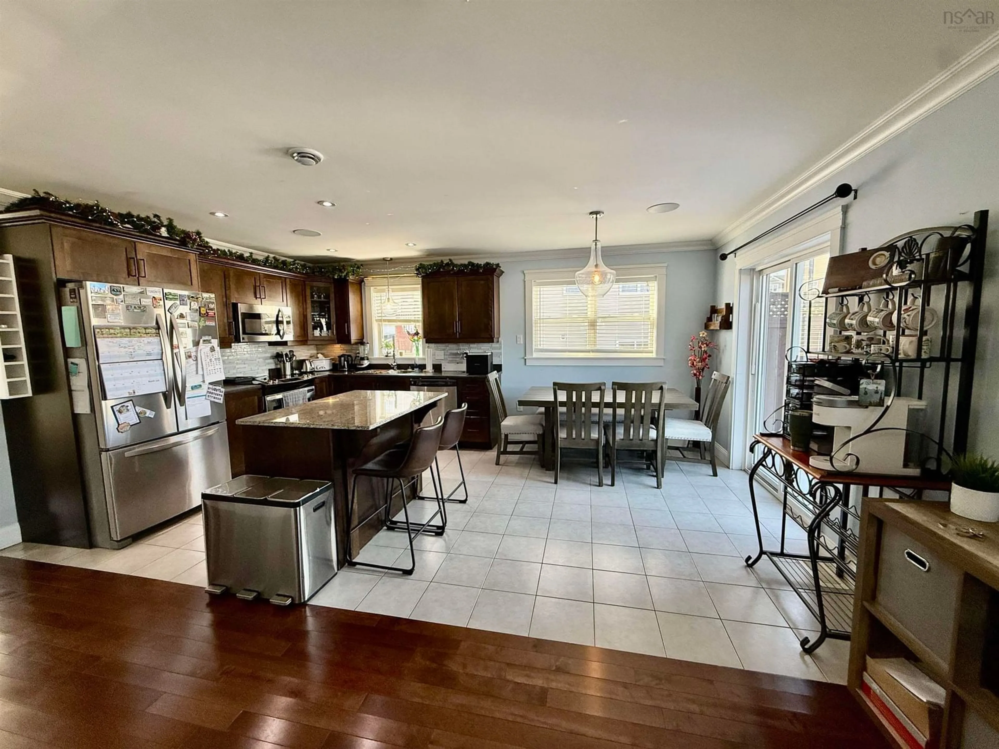 Open concept kitchen, ceramic/tile floor for 11 Matchplay, Middle Sackville Nova Scotia B4E 0K9