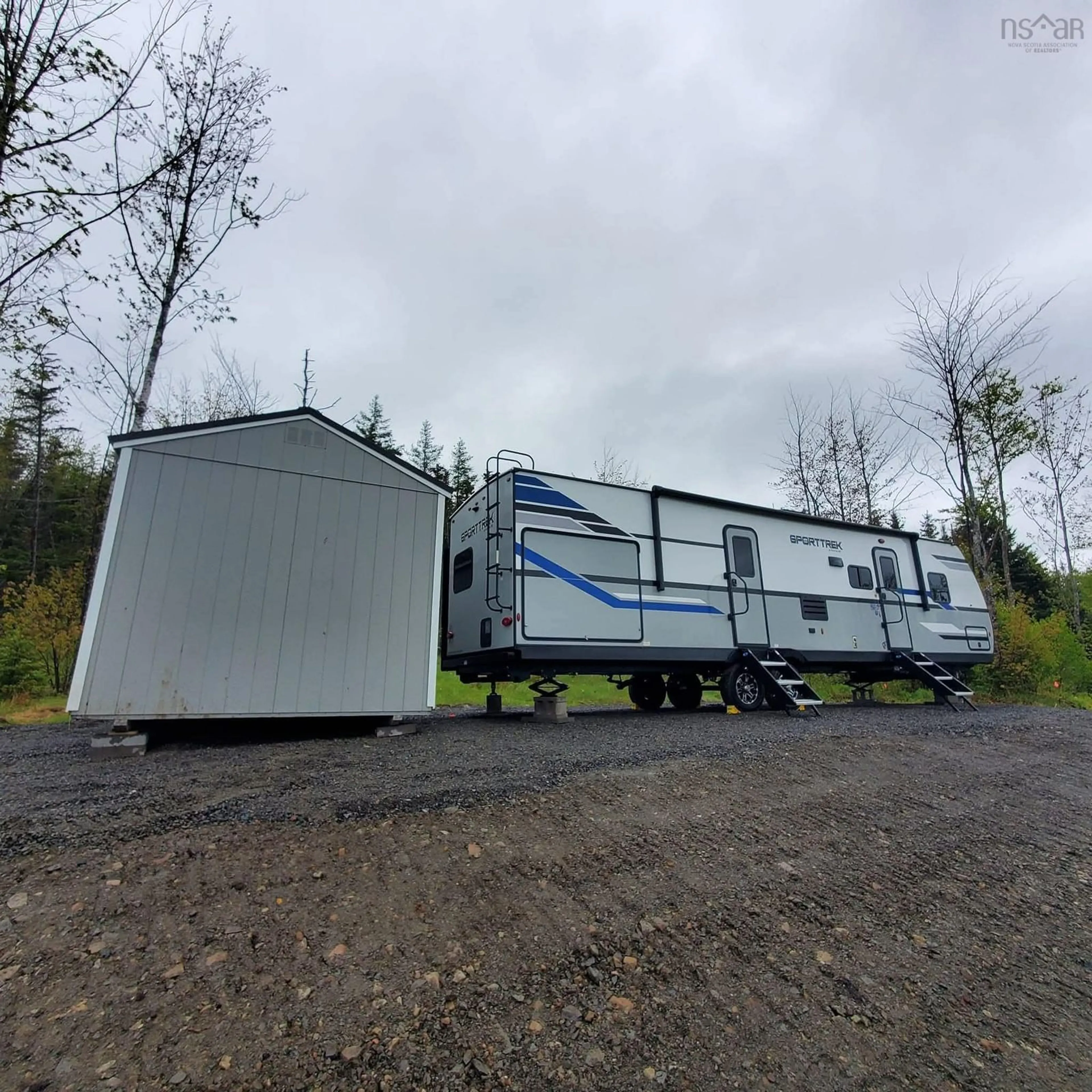 Shed for 1563 Strathlorne-Scotsville Rd, North Ainslie Nova Scotia B0E 1N0