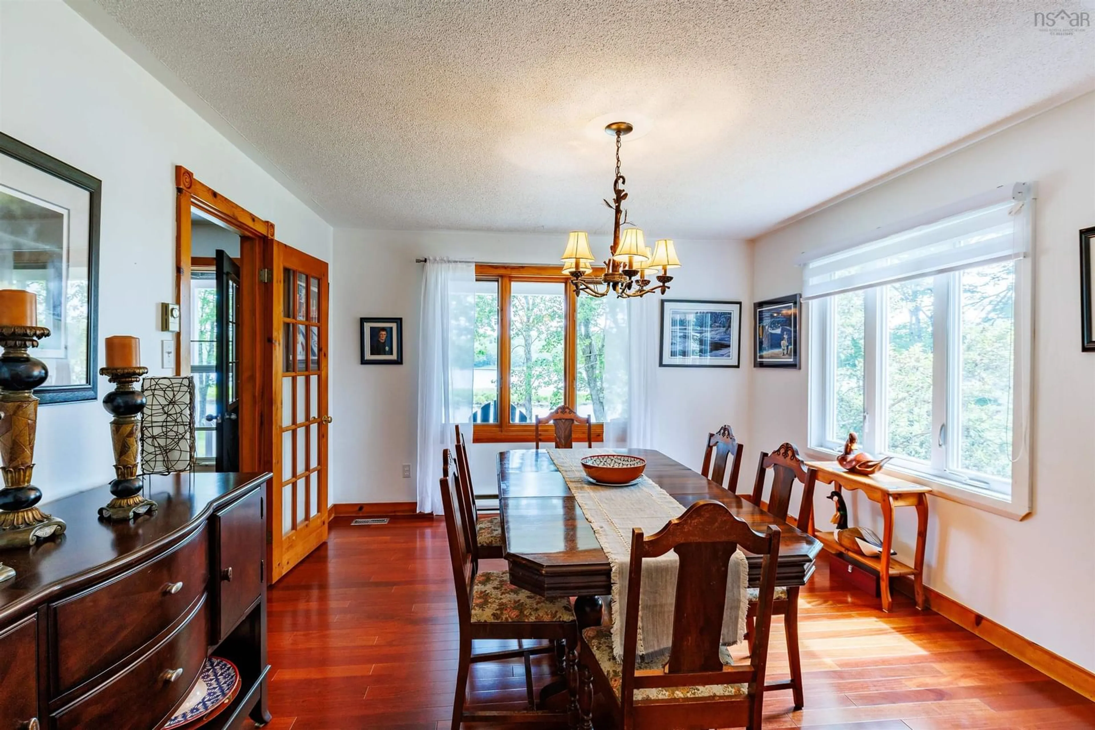 Dining room, wood/laminate floor for 154 North Kemptville Rd, Kemptville Nova Scotia B5A 5P2