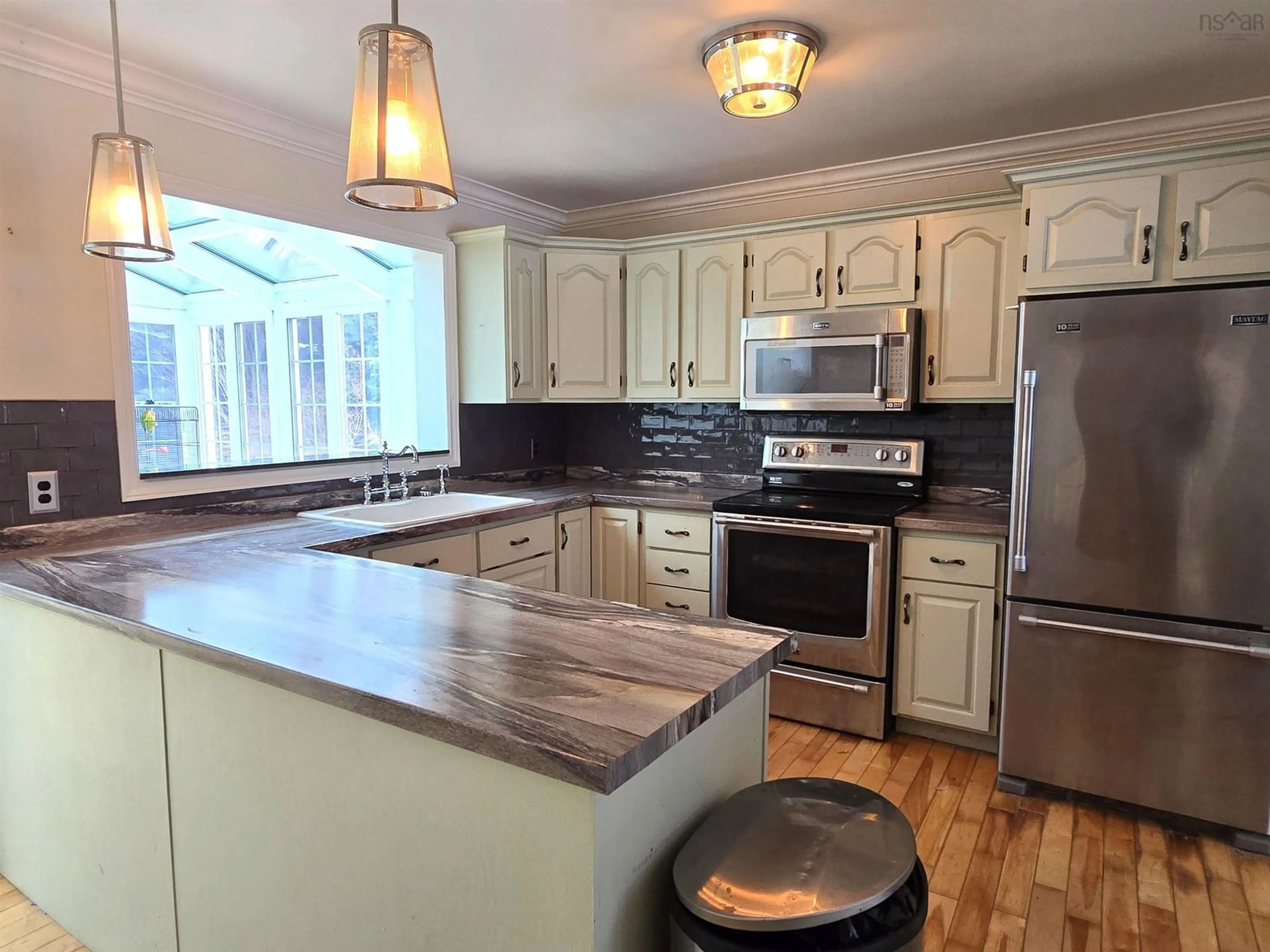 Open concept kitchen, unknown for 38 Sonia Dr, Lawrencetown Nova Scotia B2Z 1L2