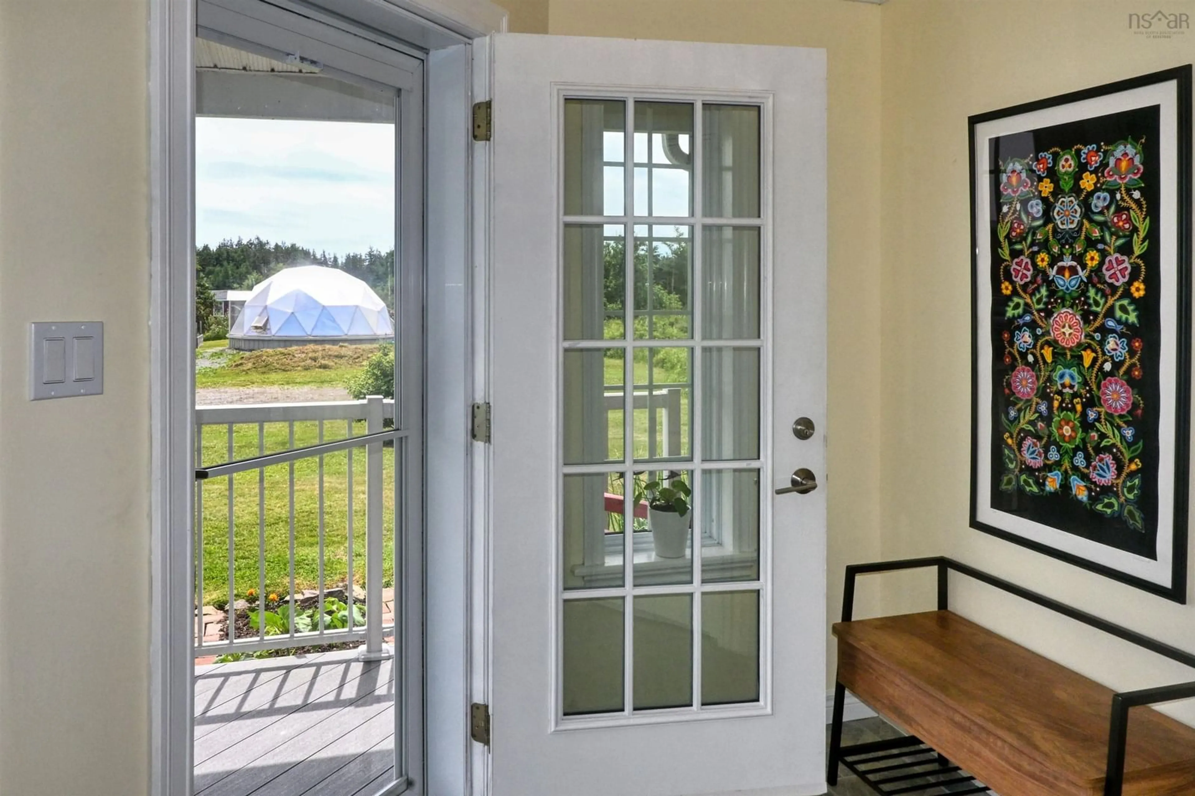 Indoor entryway for 48 Seaview Dr, Gabarus Nova Scotia B1K 3T4