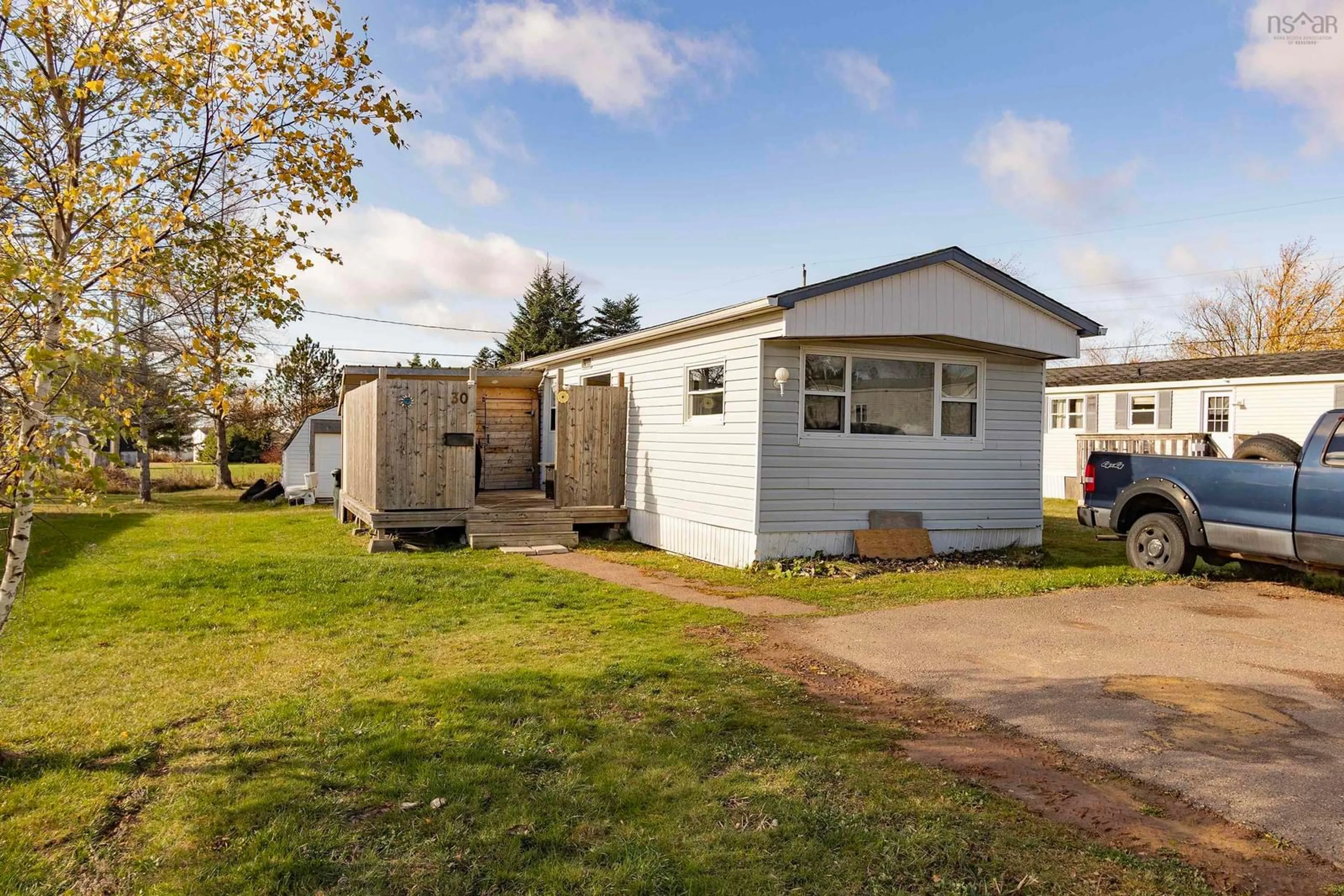 A pic from outside/outdoor area/front of a property/back of a property/a pic from drone, street for 30 Brentwood Estate, Amherst Nova Scotia B4H 4G6