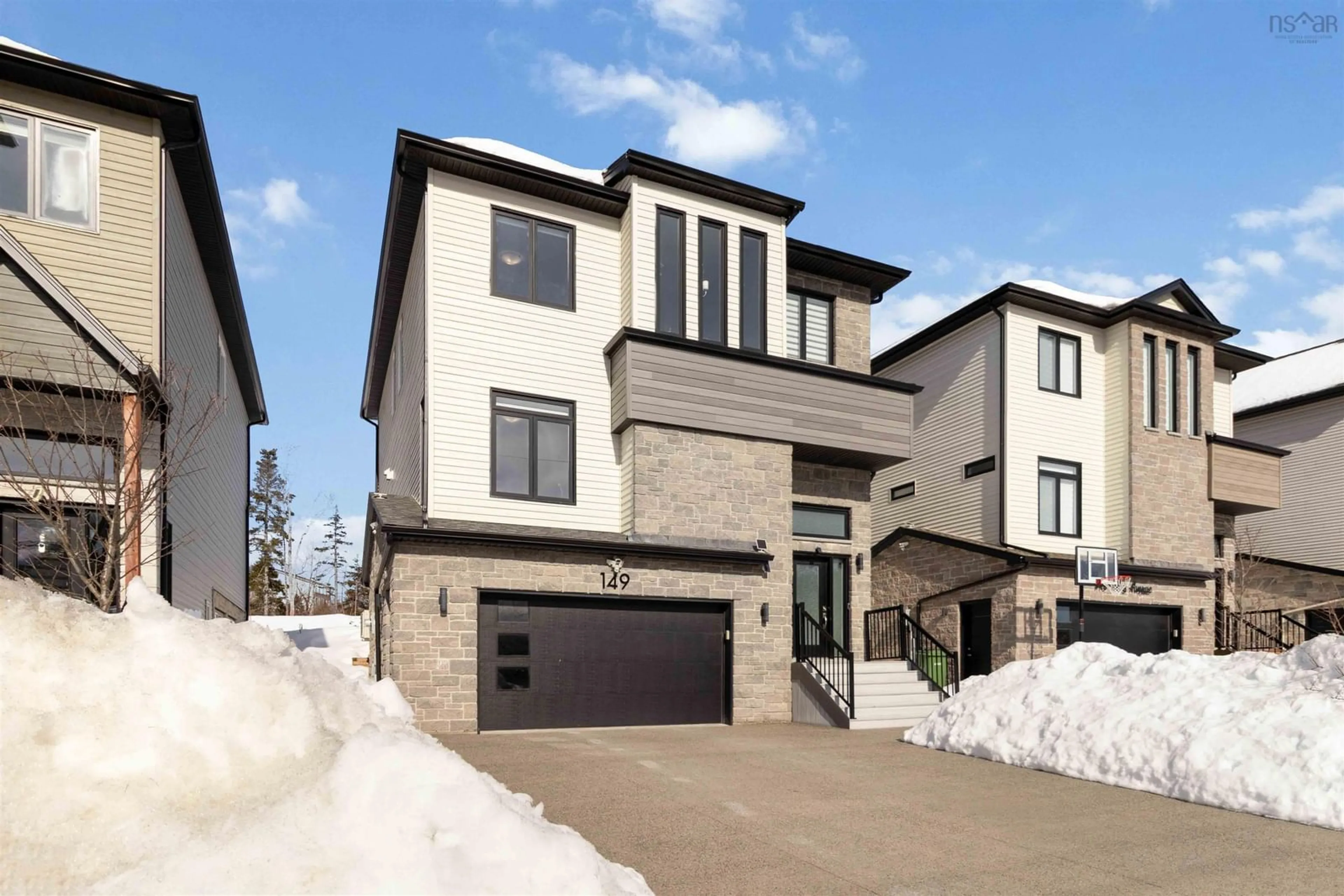 Home with brick exterior material, street for 149 Talus Ave, Bedford West Nova Scotia B4B 1T9