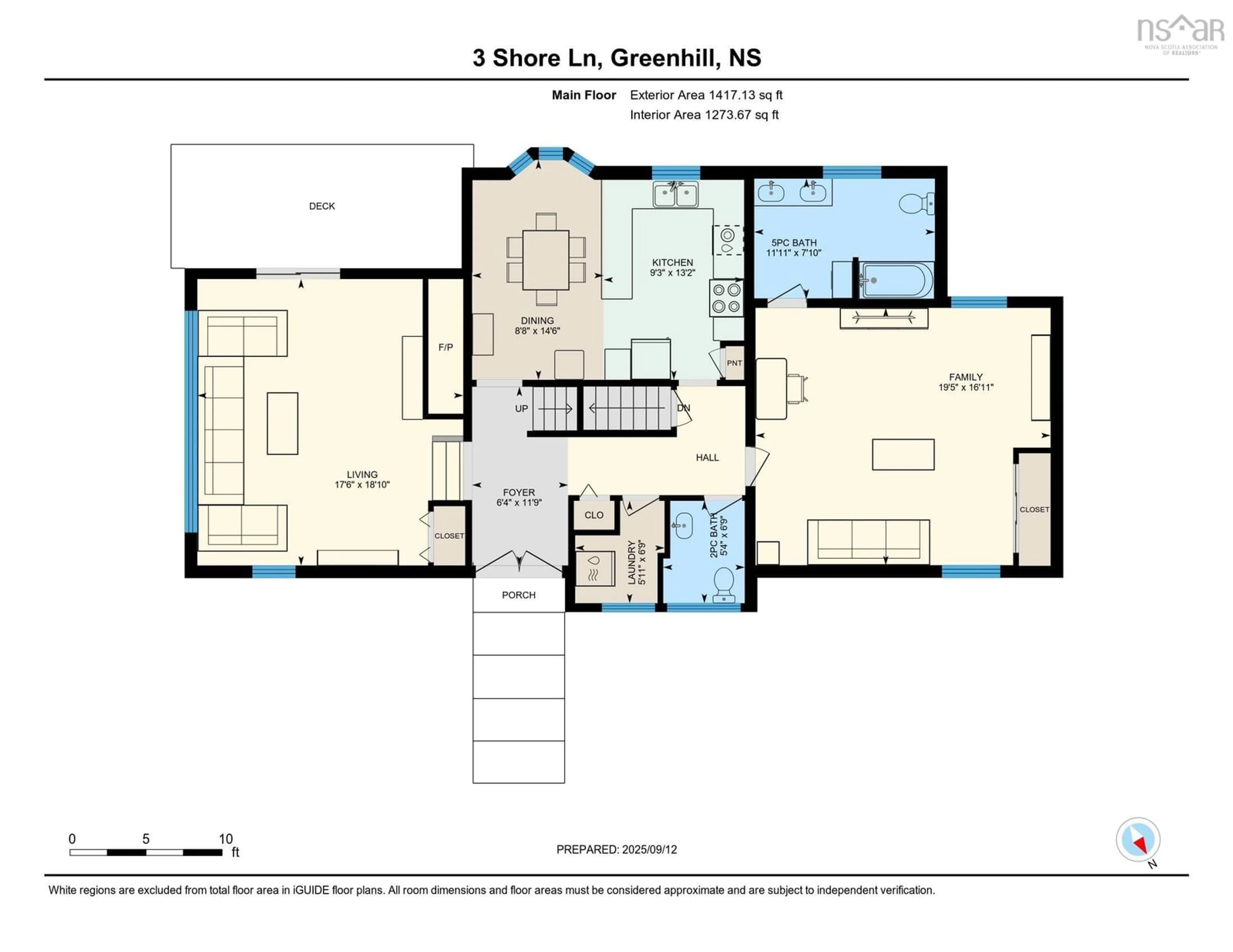 Floor plan for 3 Shore Lane, Greenhill Nova Scotia B0M 1S0