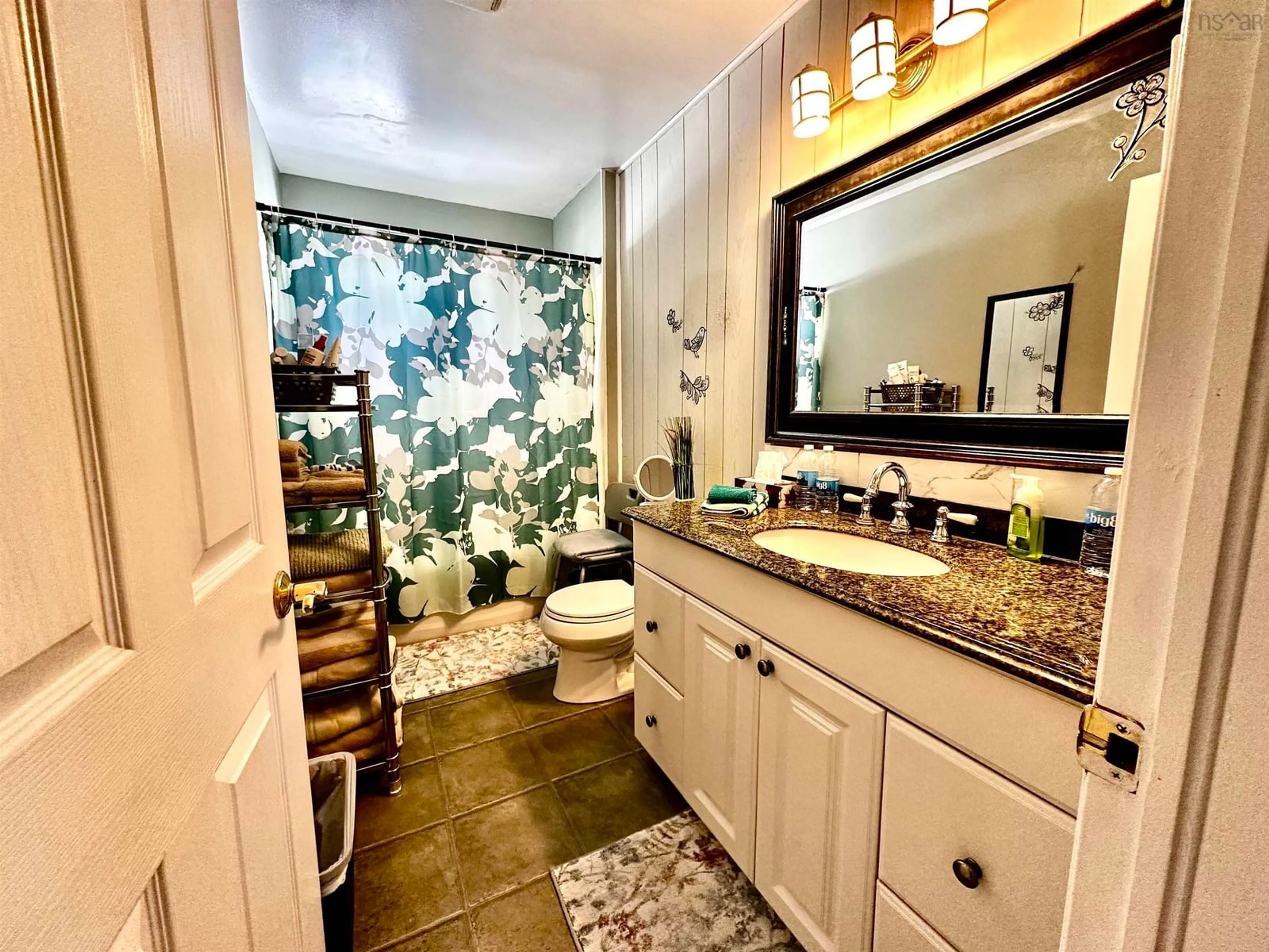 Standard bathroom, ceramic/tile floor for 349 Cooks Mill Rd, Pine Grove Nova Scotia B0N 1Y0