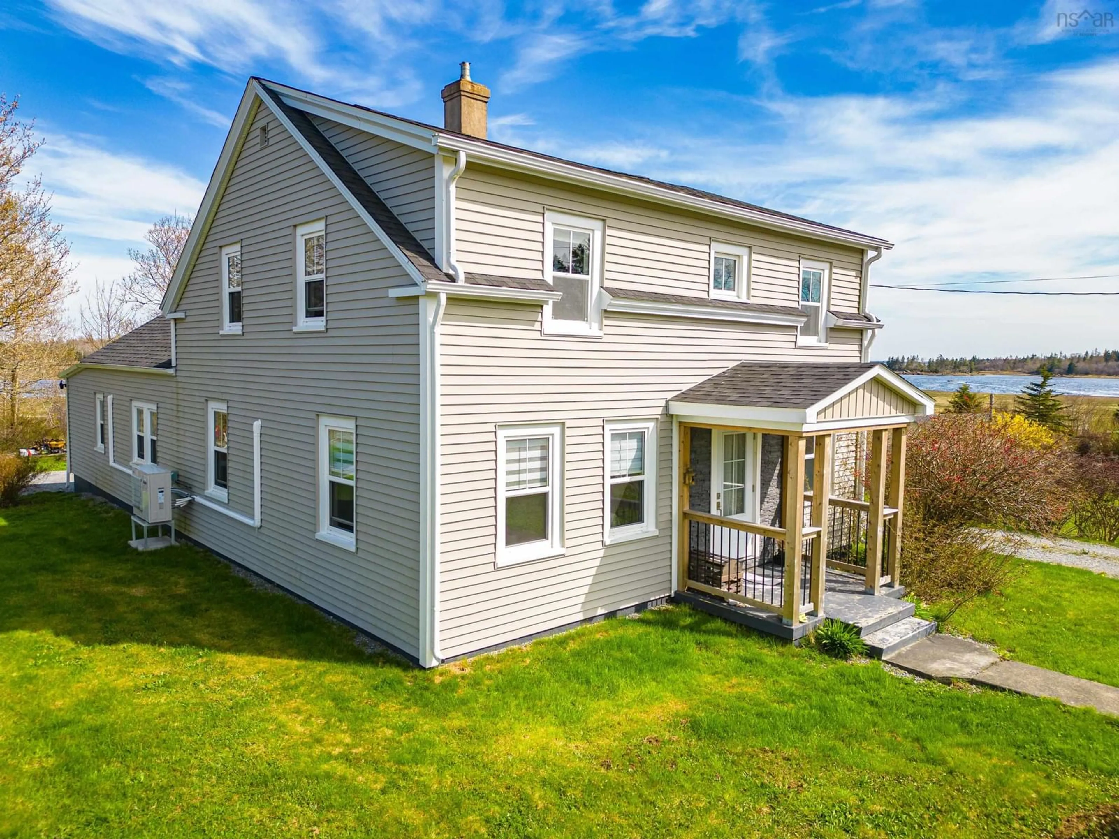 A pic from outside/outdoor area/front of a property/back of a property/a pic from drone, building for 2713 Highway 3, Barrington West Nova Scotia B0W 1E0