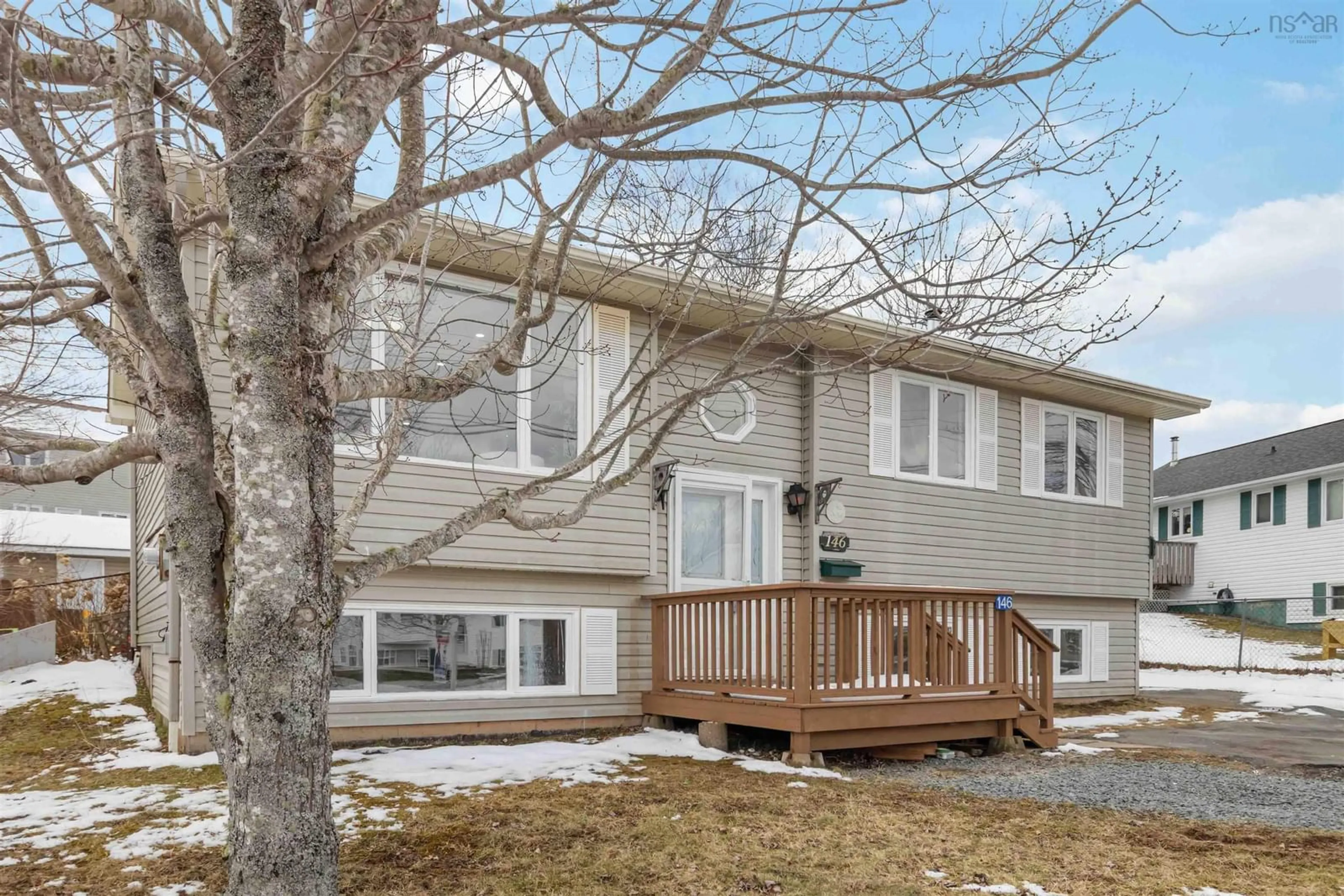 Home with vinyl exterior material, street for 146 Hirandale Cres, Cole Harbour Nova Scotia B2W 6H3