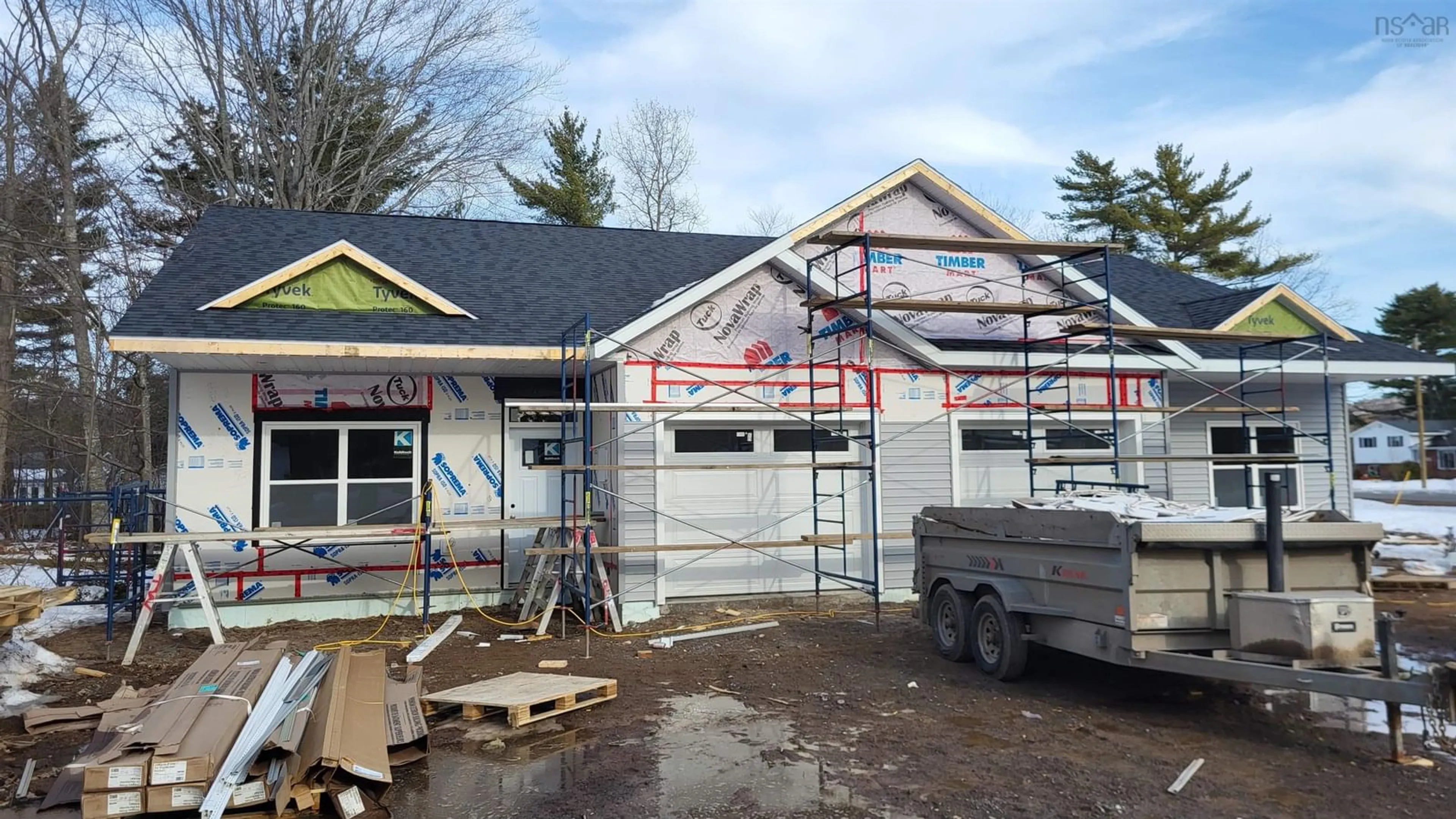 Home with vinyl exterior material, building for 1435 Princess Cres, Coldbrook Nova Scotia B4R 1B2