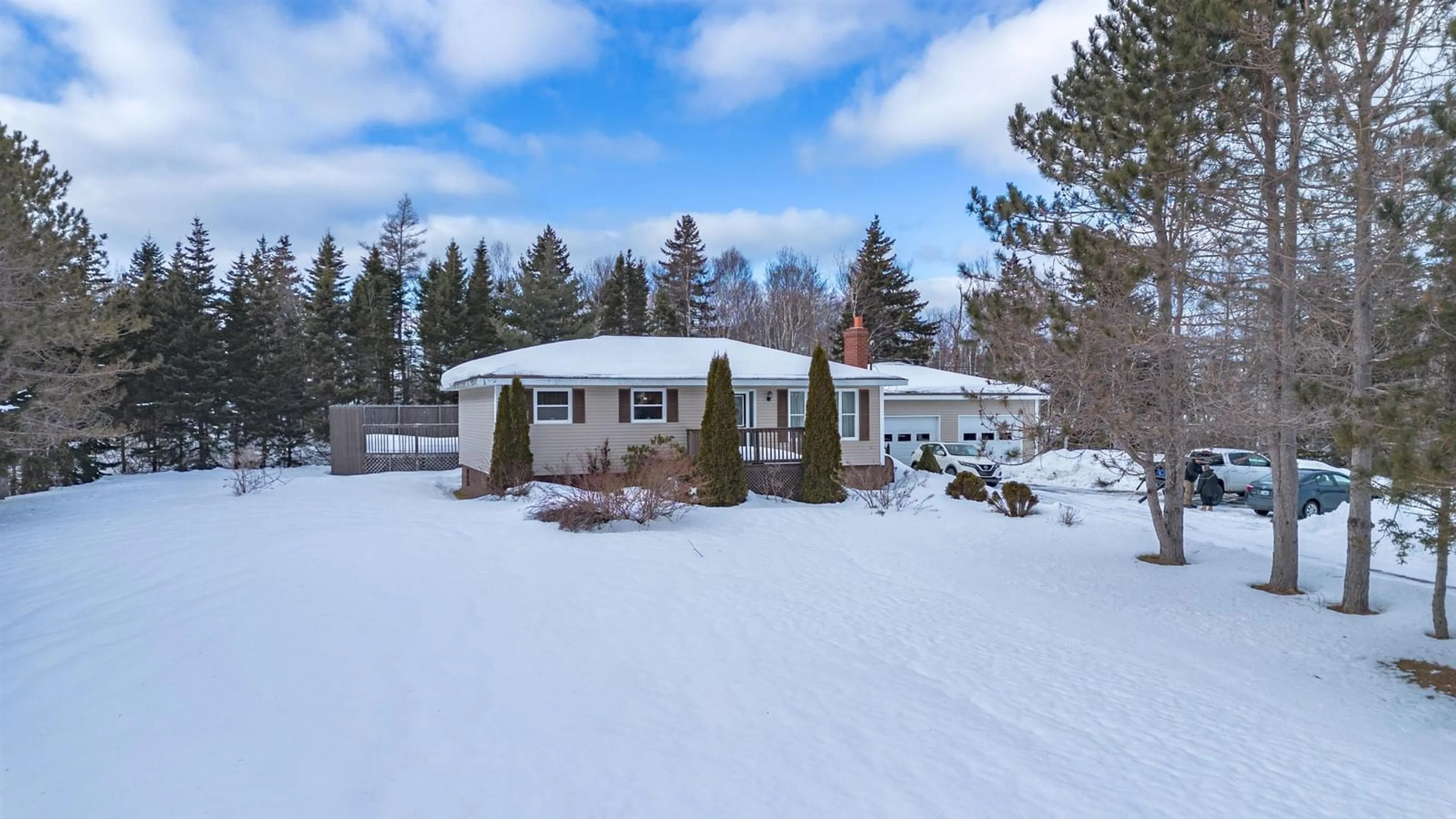 A pic from outside/outdoor area/front of a property/back of a property/a pic from drone, unknown for 16 Braylee Crt, River Ryan Nova Scotia B1H 5S5