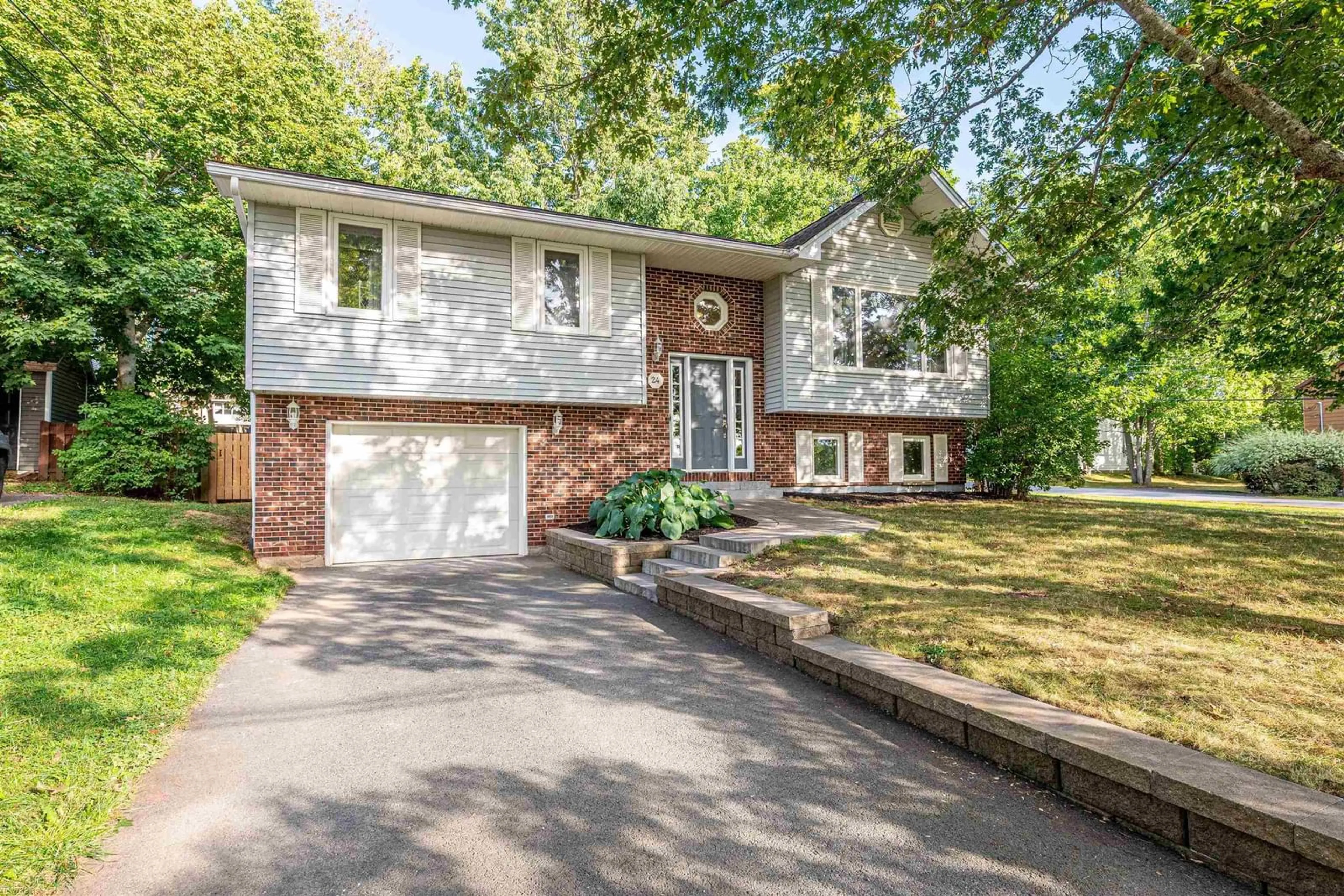 Home with brick exterior material, street for 24 Aylward Rd, Falmouth Nova Scotia B0P 1P0