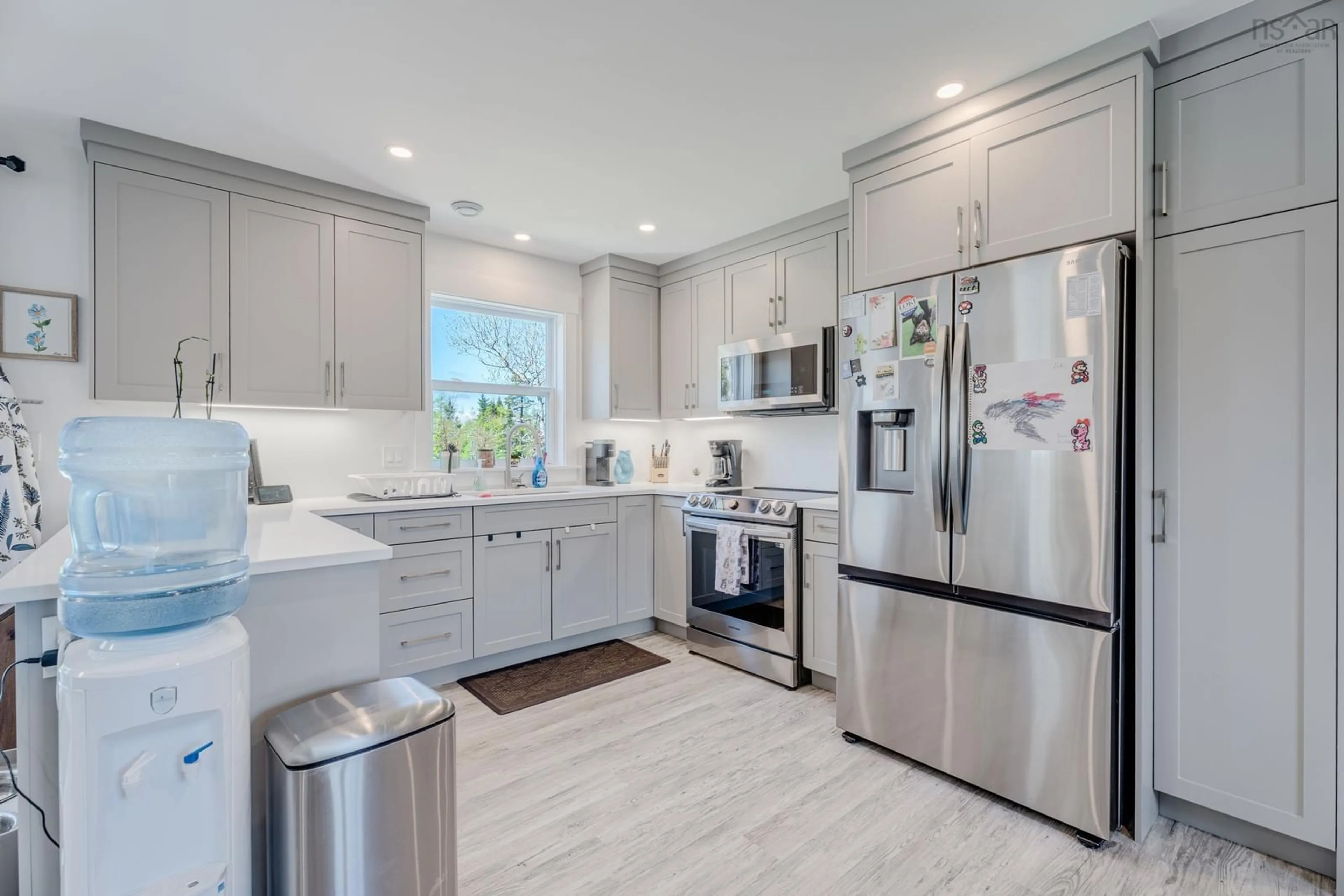 Open concept kitchen, ceramic/tile floor for 29 Club Rd, Hatchet Lake Nova Scotia B3T 1P8