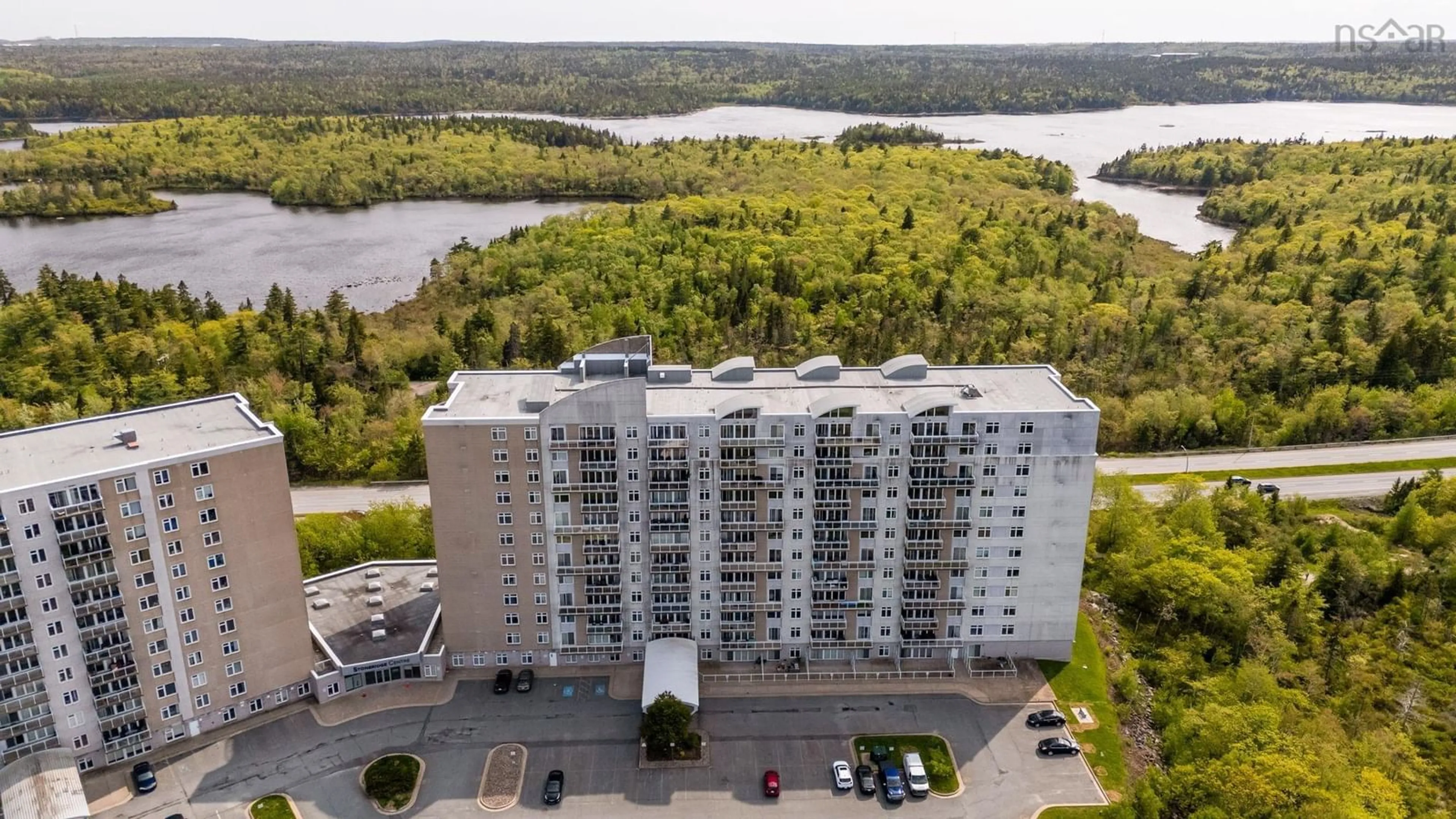 A pic from outside/outdoor area/front of a property/back of a property/a pic from drone, water/lake/river/ocean view for 60 Walter Havill Dr #809, Halifax Nova Scotia B3N 0A9