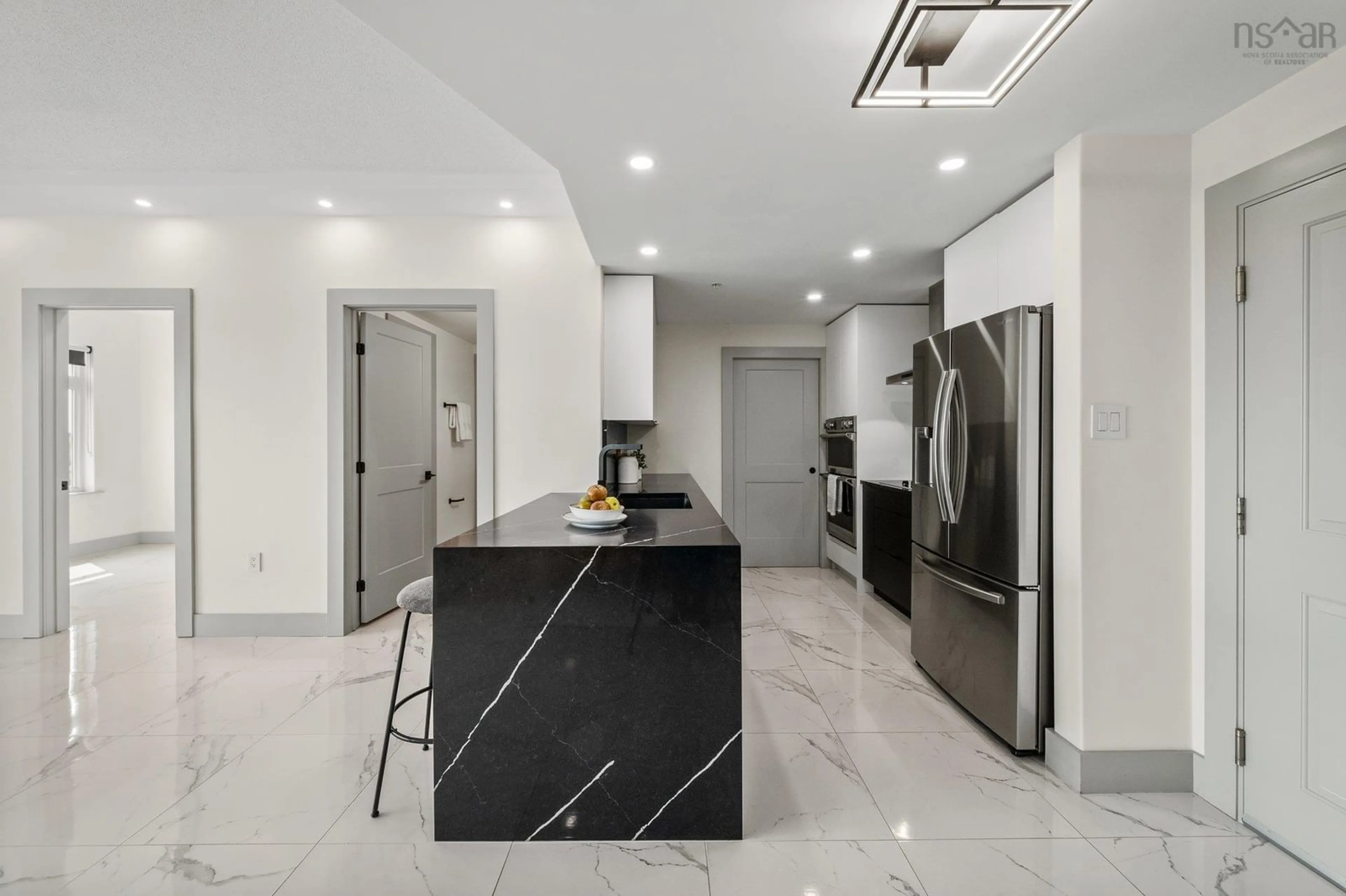 Contemporary kitchen, ceramic/tile floor for 60 Walter Havill Dr #809, Halifax Nova Scotia B3N 0A9