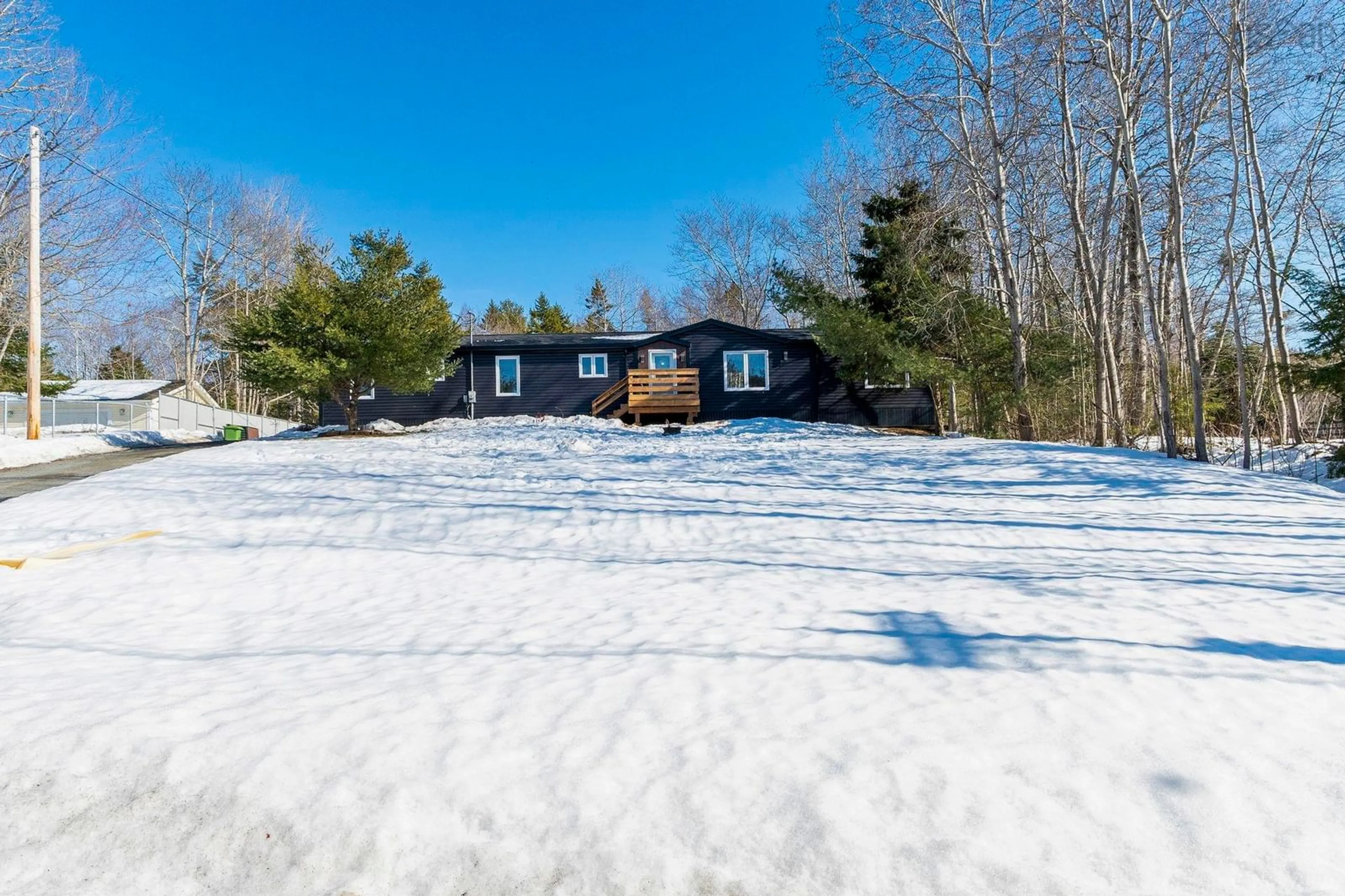 A pic from outside/outdoor area/front of a property/back of a property/a pic from drone, water/lake/river/ocean view for 4880 Highway 2, Wellington Nova Scotia B2T 1B6