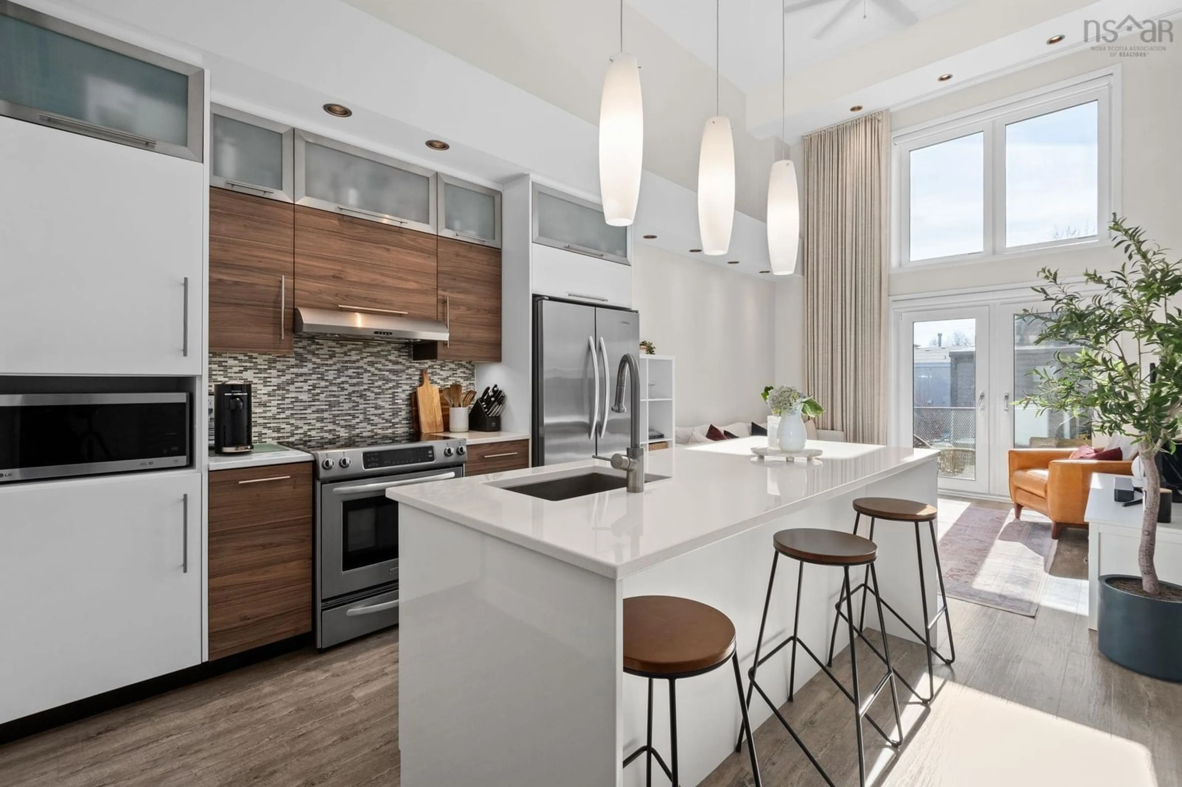 Open concept kitchen, unknown for 5662 Roberts St #216, Halifax Nova Scotia B3K 0E3