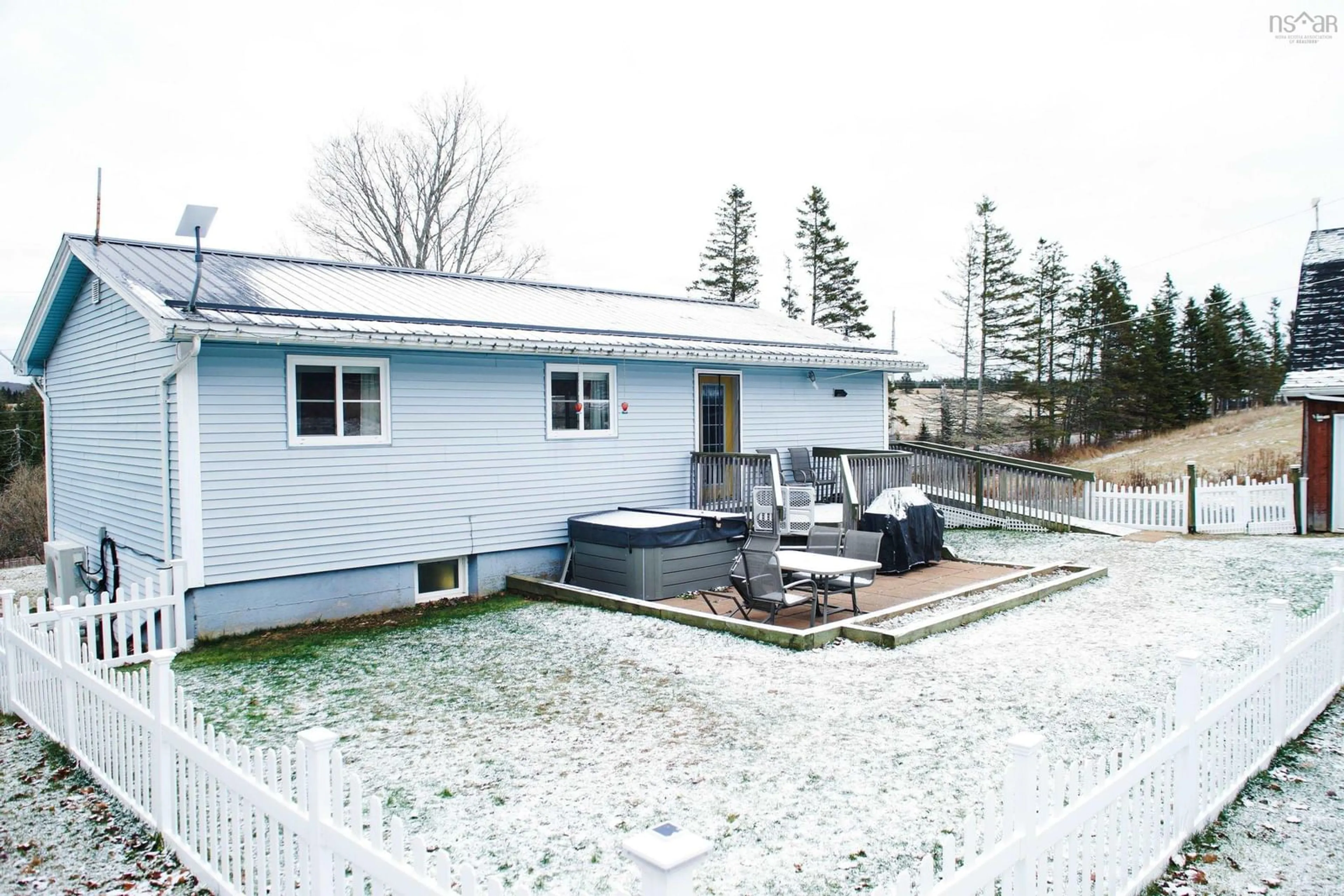 A pic from outside/outdoor area/front of a property/back of a property/a pic from drone, unknown for 3896 311 Hwy, Nuttby Nova Scotia B6L 6J2