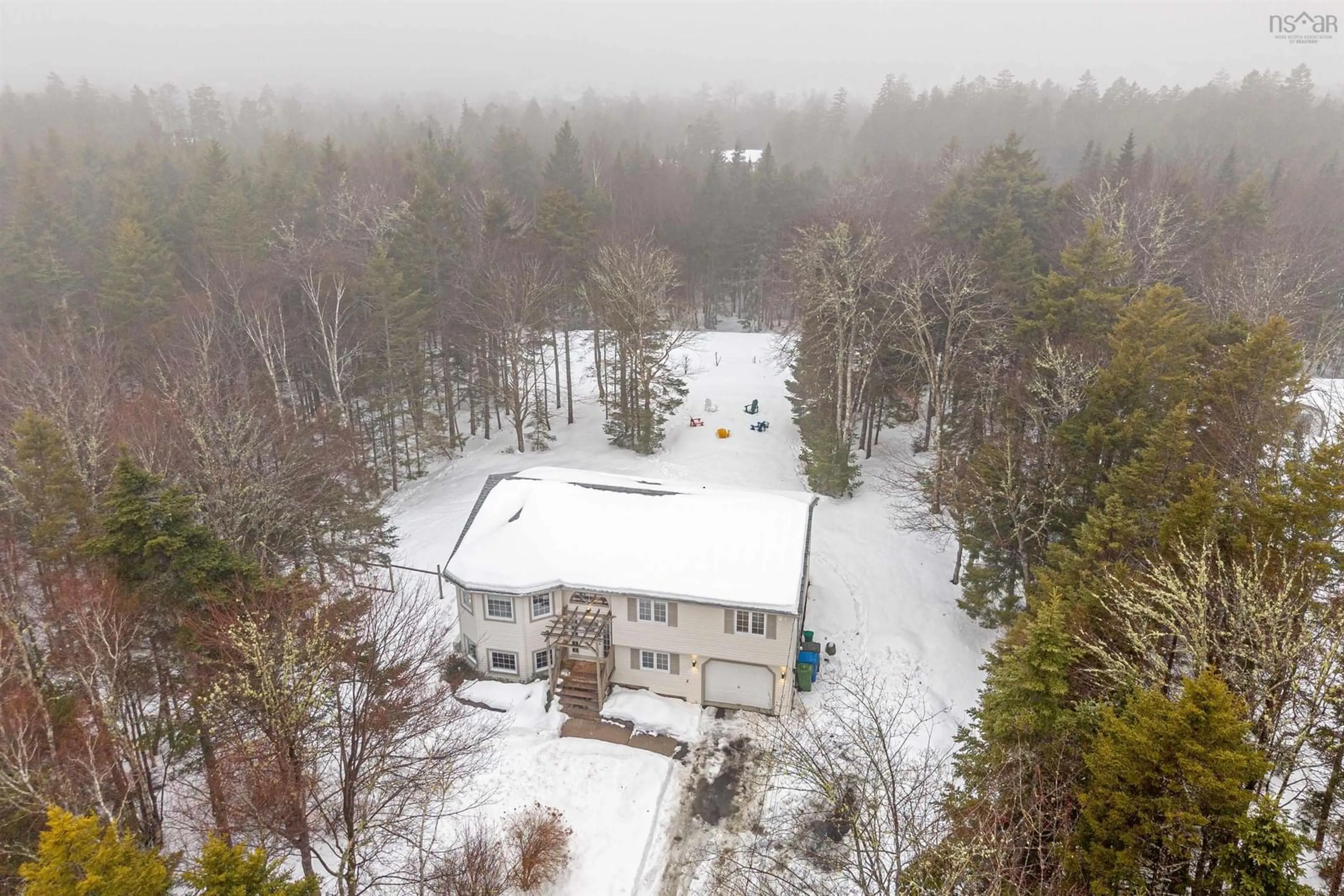 A pic from outside/outdoor area/front of a property/back of a property/a pic from drone, unknown for 241 Monarch Dr, Beaver Bank Nova Scotia B4E 3J1