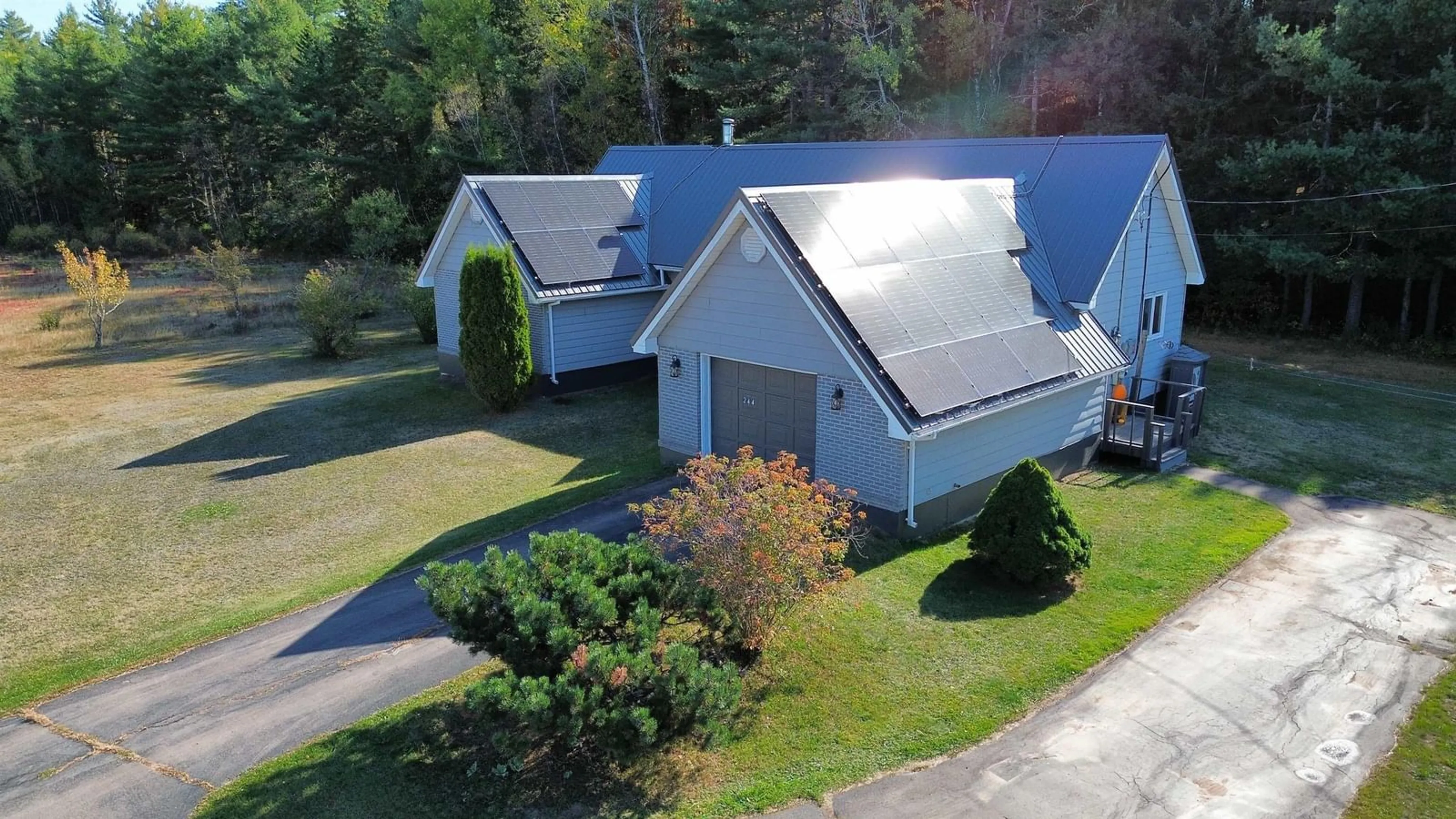 A pic from outside/outdoor area/front of a property/back of a property/a pic from drone, unknown for 244 Atkinson Rd, Southampton Nova Scotia B0M 1W0