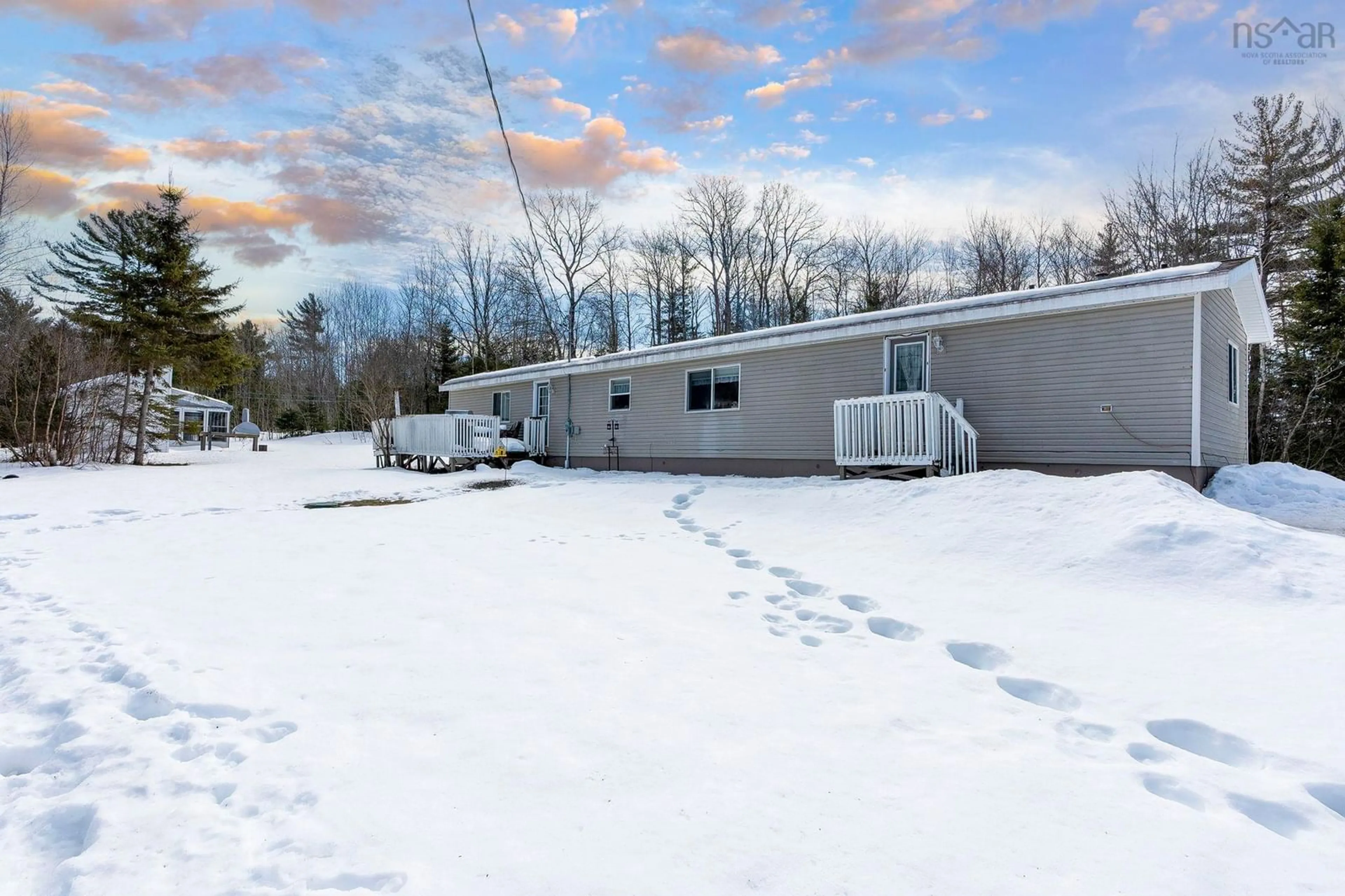 A pic from outside/outdoor area/front of a property/back of a property/a pic from drone, unknown for 1880 Virginia Rd, West Springhill Nova Scotia B0S 1A0