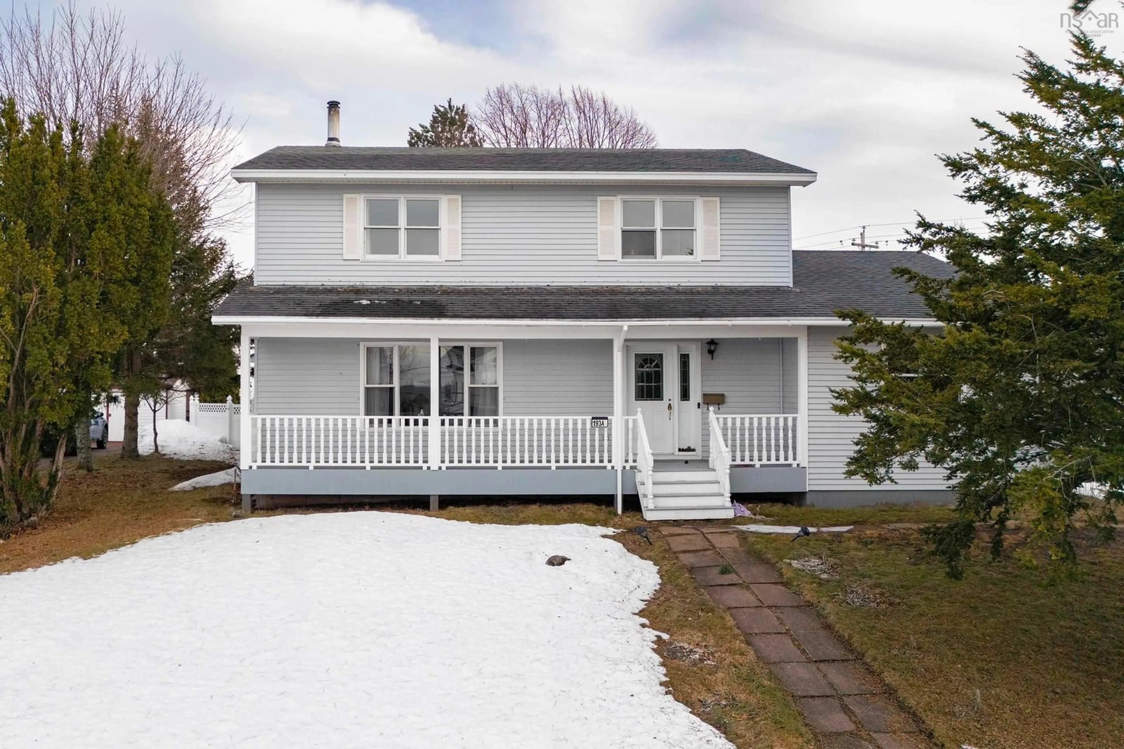 Home with vinyl exterior material, street for 193a Victoria St, Amherst Nova Scotia B4H 1Y8